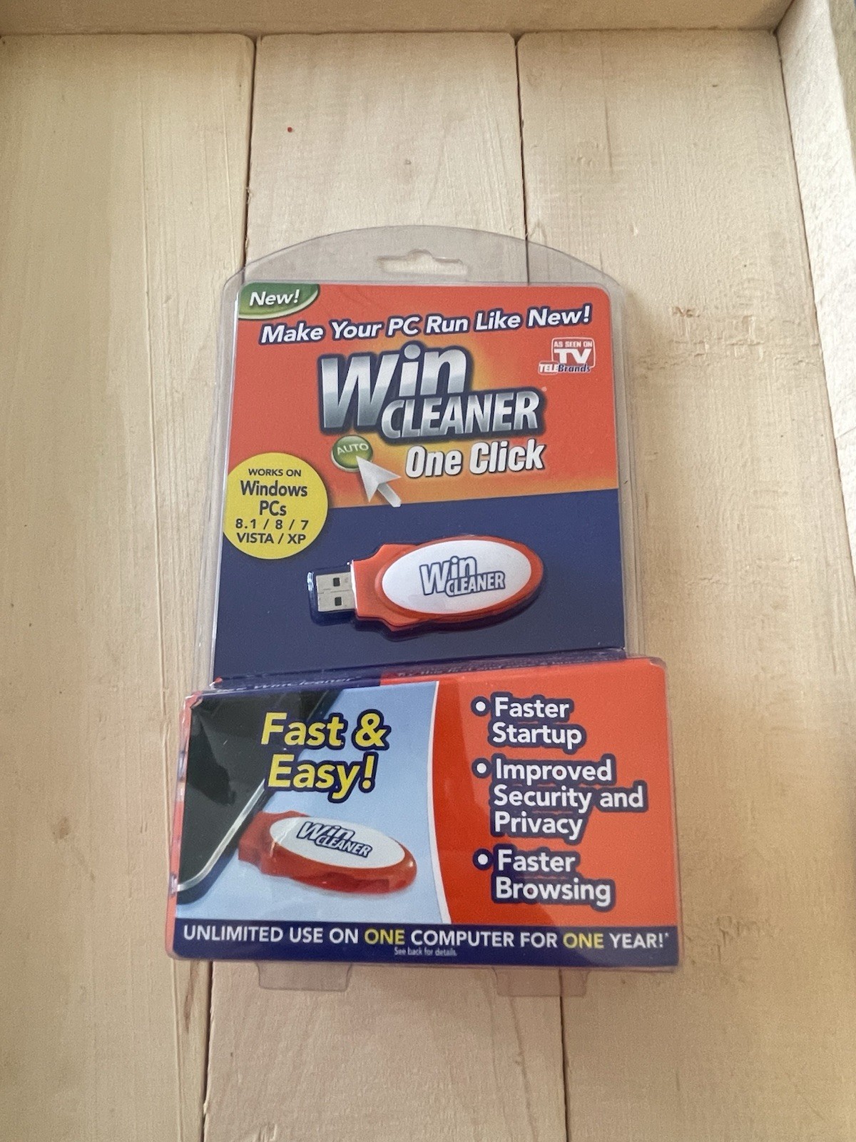 Win Cleaner One Click Professional USB Computer Clean Repair for PC Laptop