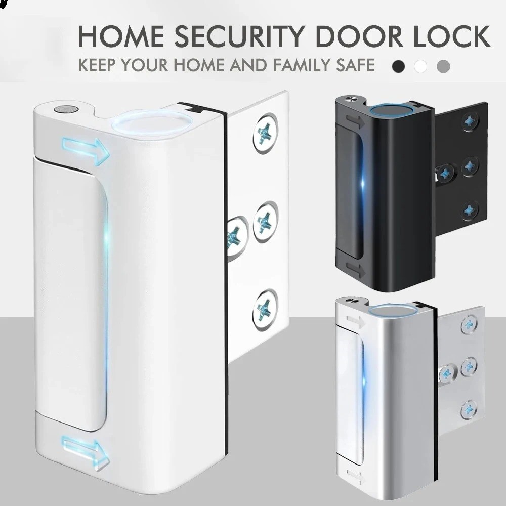 Home Security Door Lock, Door Reinforcement Locks for Front Door, Upgrade