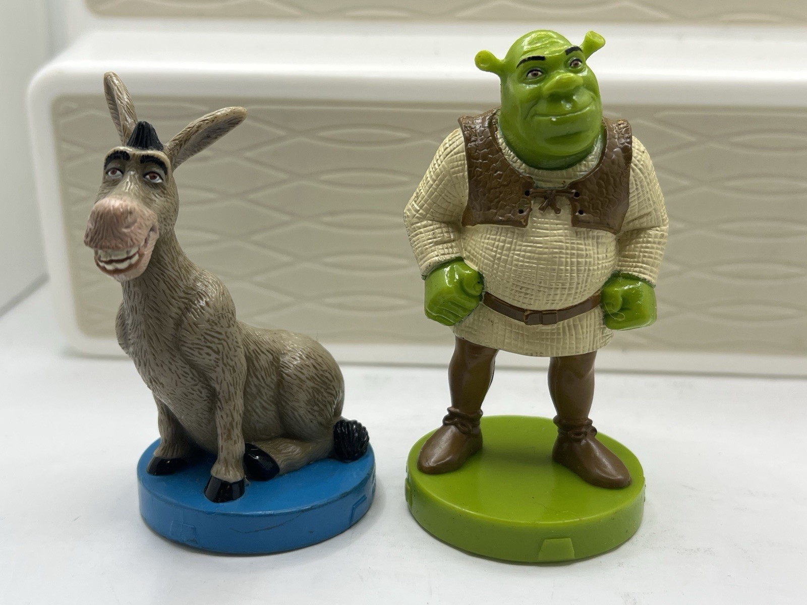 2003 SHREK & DONKEY Play-Doh Mold Stamp Stamper Set Hasbro DreamWorks