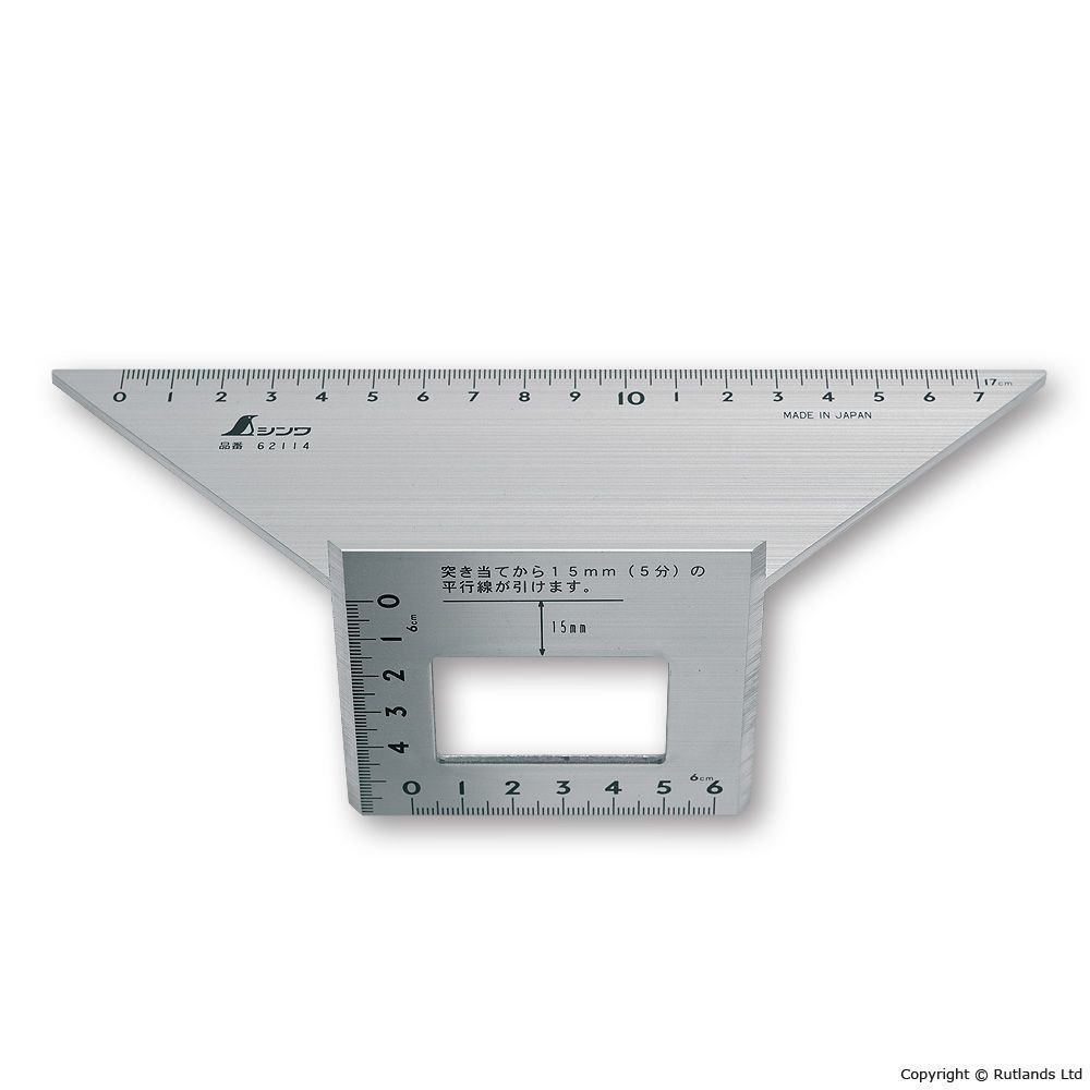 Japanese SHINWA Square Layout Miter 45 + 90 Degrees Equerre Winkel 62114 Japan