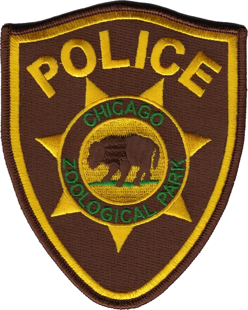 CHICAGO ZOOLOGICAL PARK POLICE DEPARTMENT PATCH: Series 1 - Brookfield Zoo
