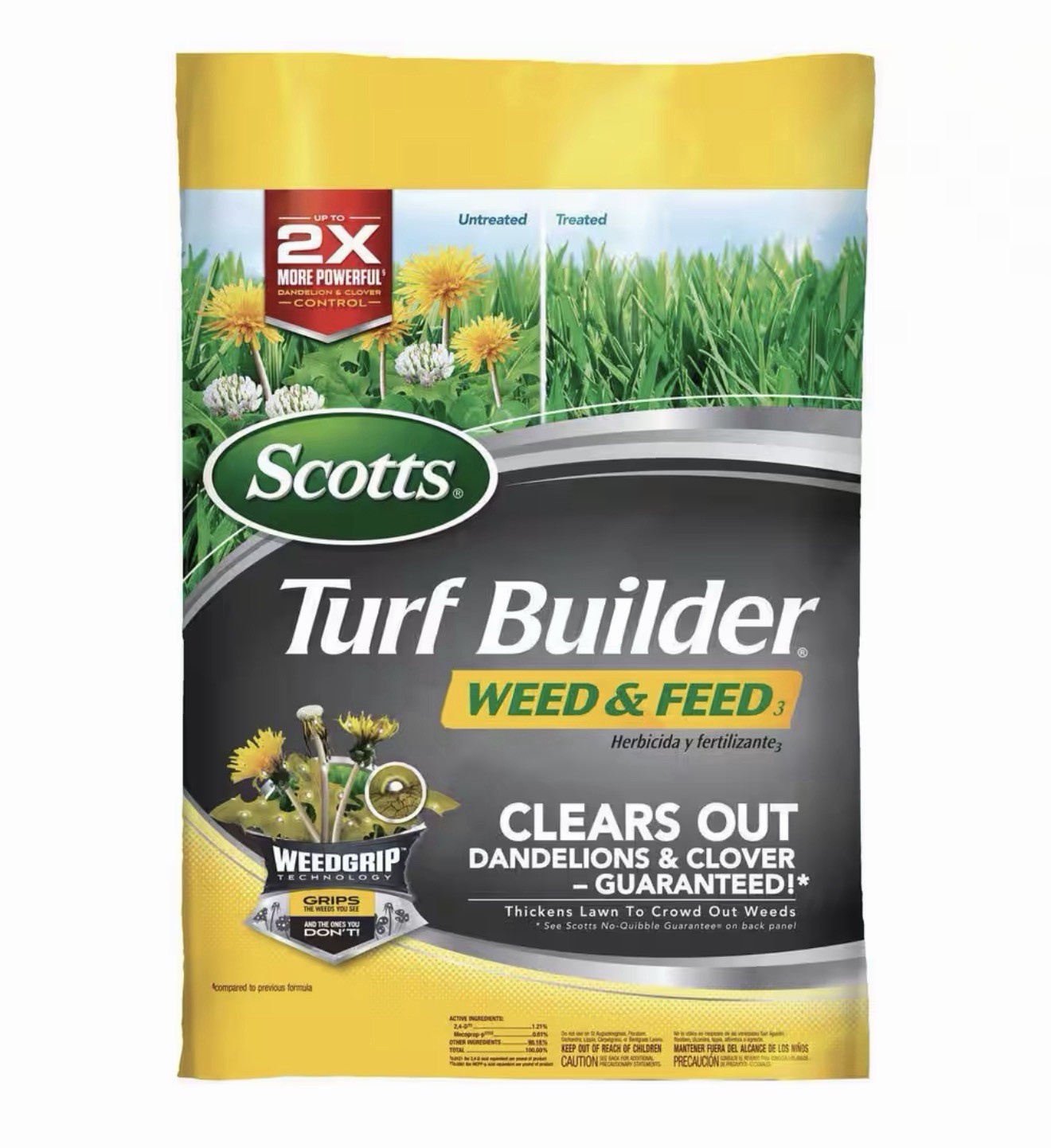 Scotts Turf Builder 33.94-lb 12000-sq ft All Purpose Weed Feed Fertilizer