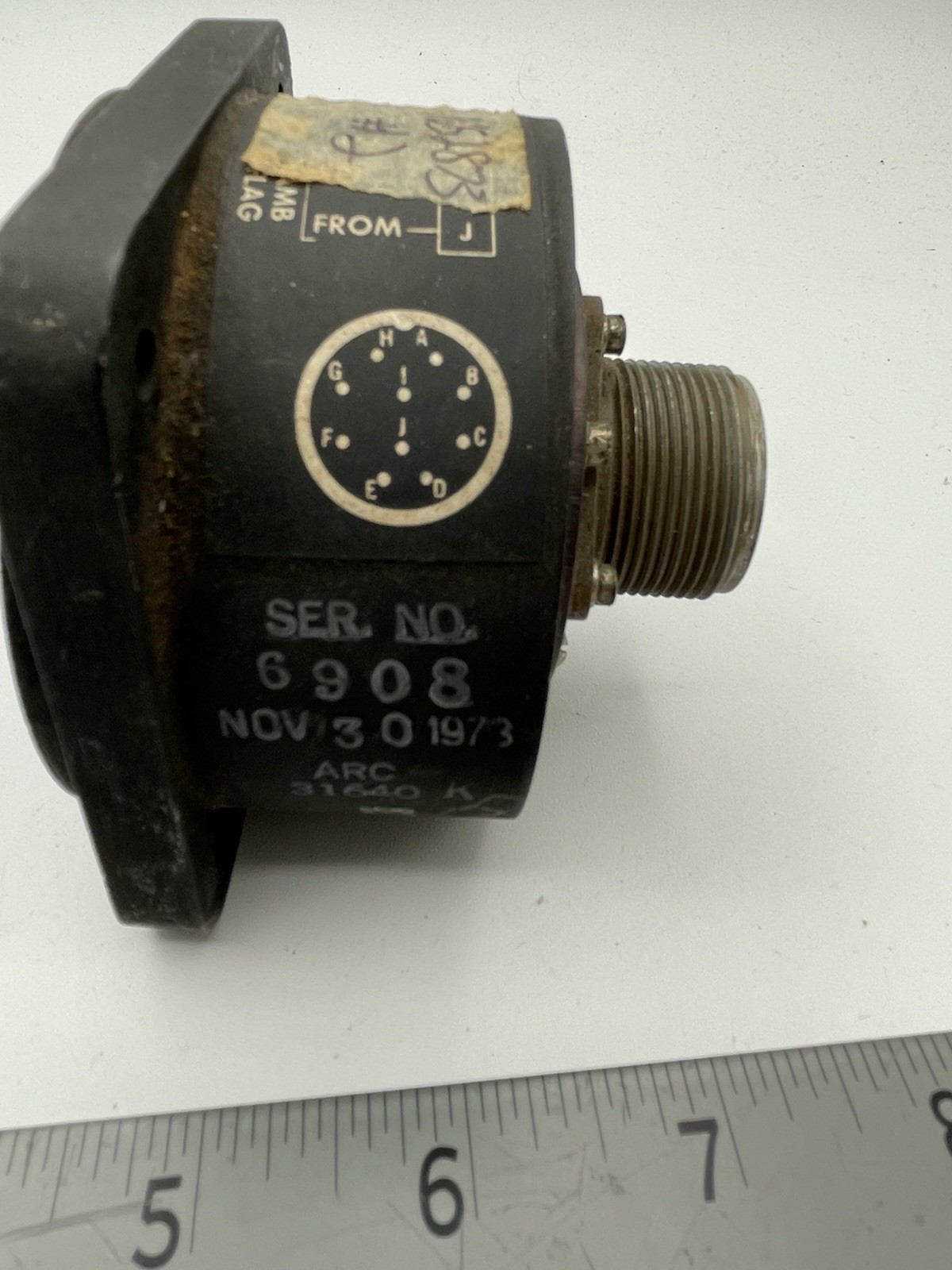 ARC COURSE INDICATOR AVIATION DIRECT CONTROL P/N: IN-514 #18028 - 2
