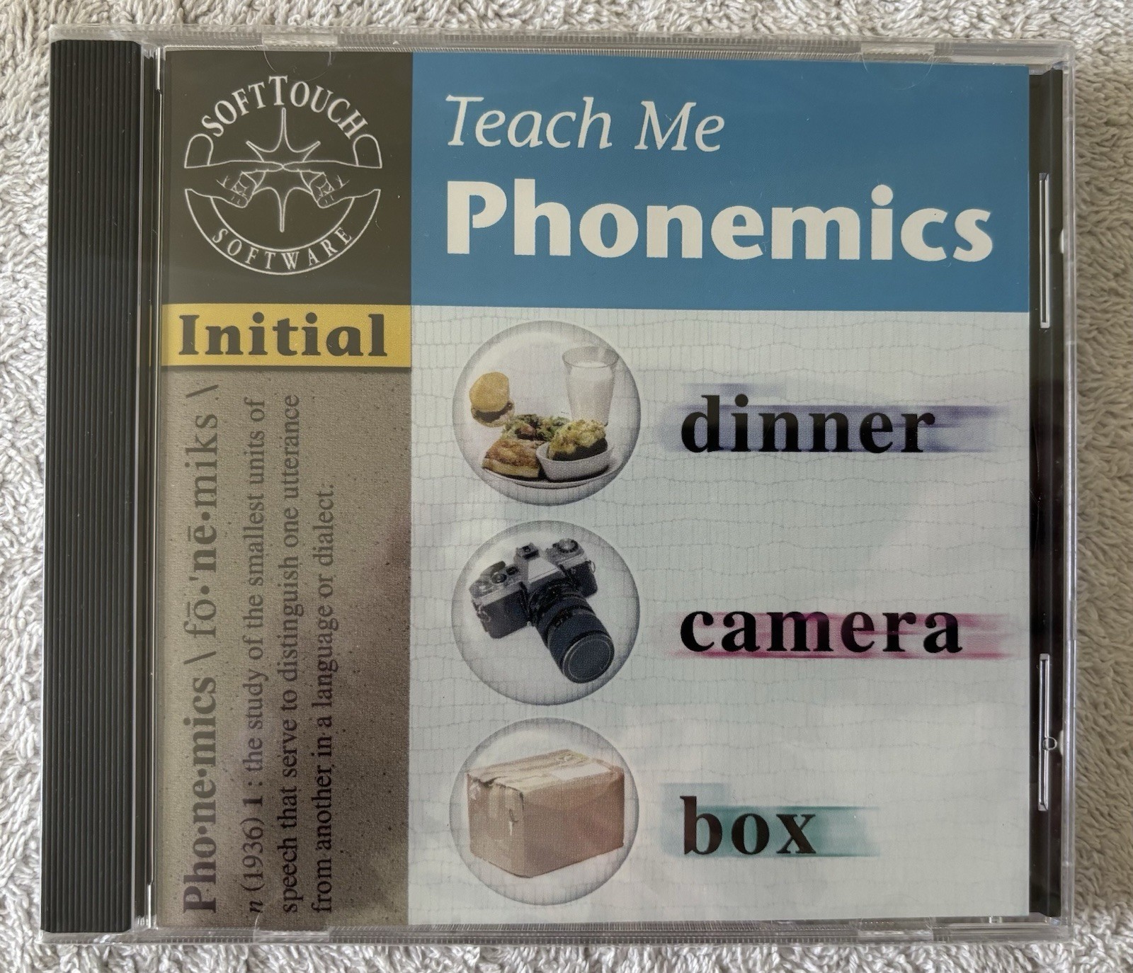 BRAND NEW!! Teach Me Phonemics - Initial, Soft Touch Software, 2001