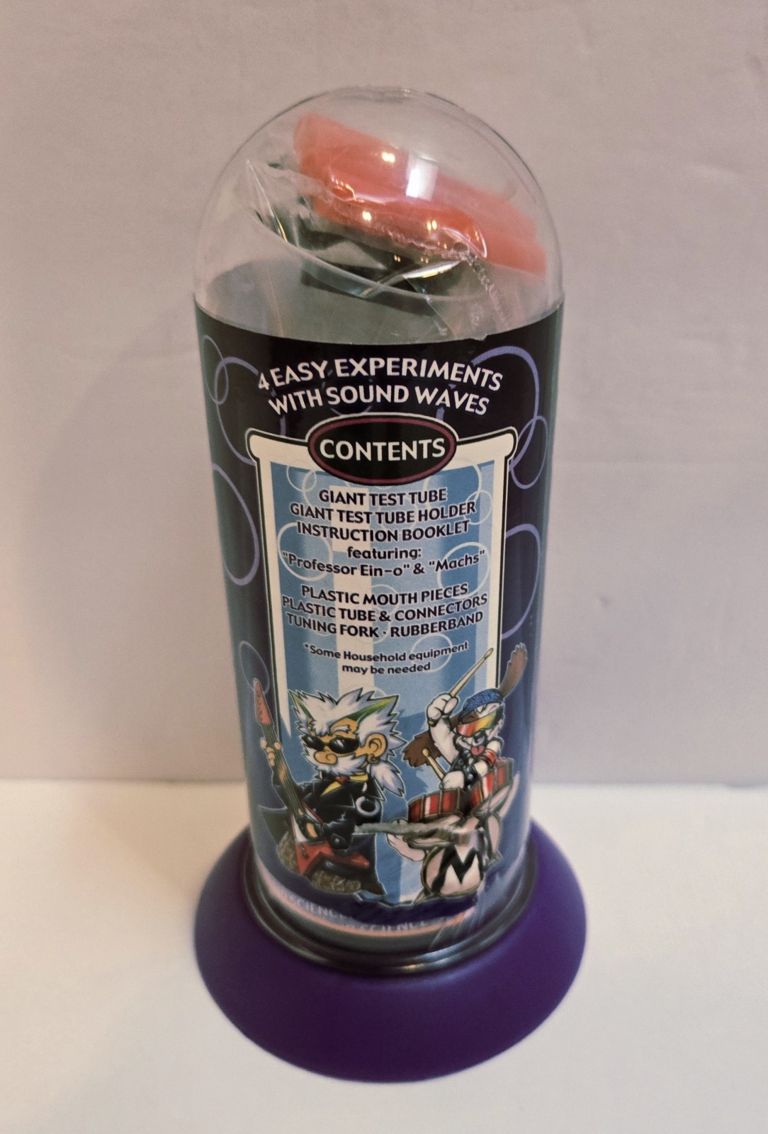 Giant Test Tubes SOUND Science Experiment - NEW OPENED CONDITION