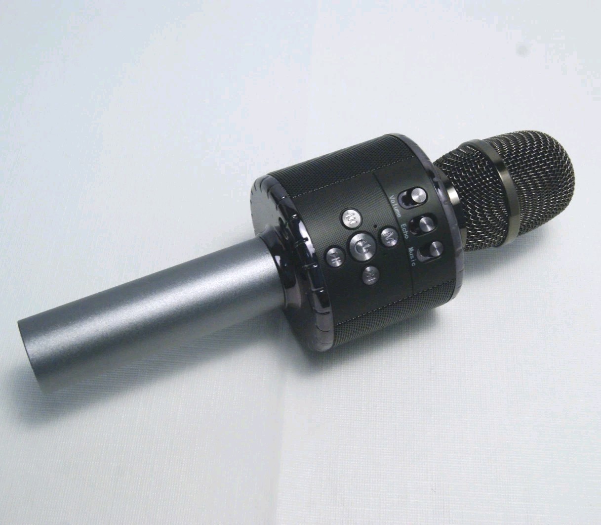 BONAOK Bluetooth Karaoke Microphone – Wireless Handheld Mic LED Lights Open Box