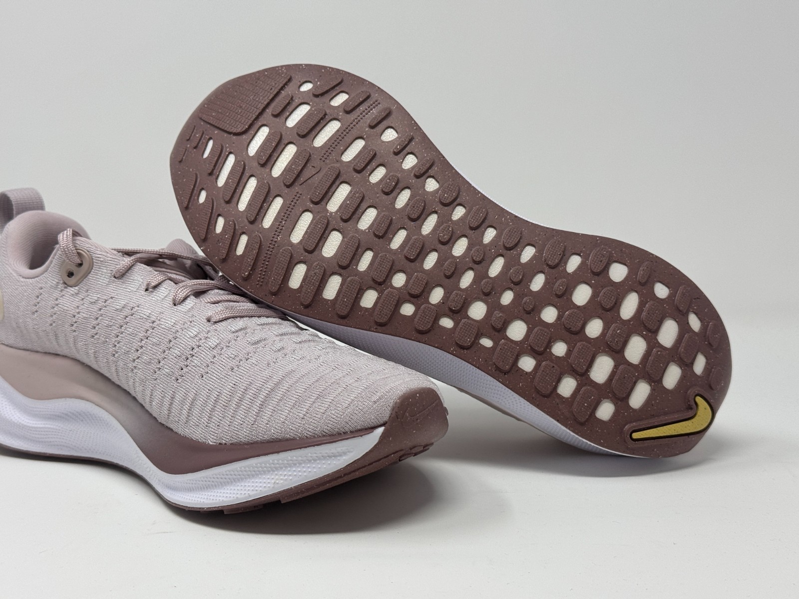 Nike ReactX Infinity Run 4 Platinum Violet Running Shoes DR2670-010 Womens Sizes
