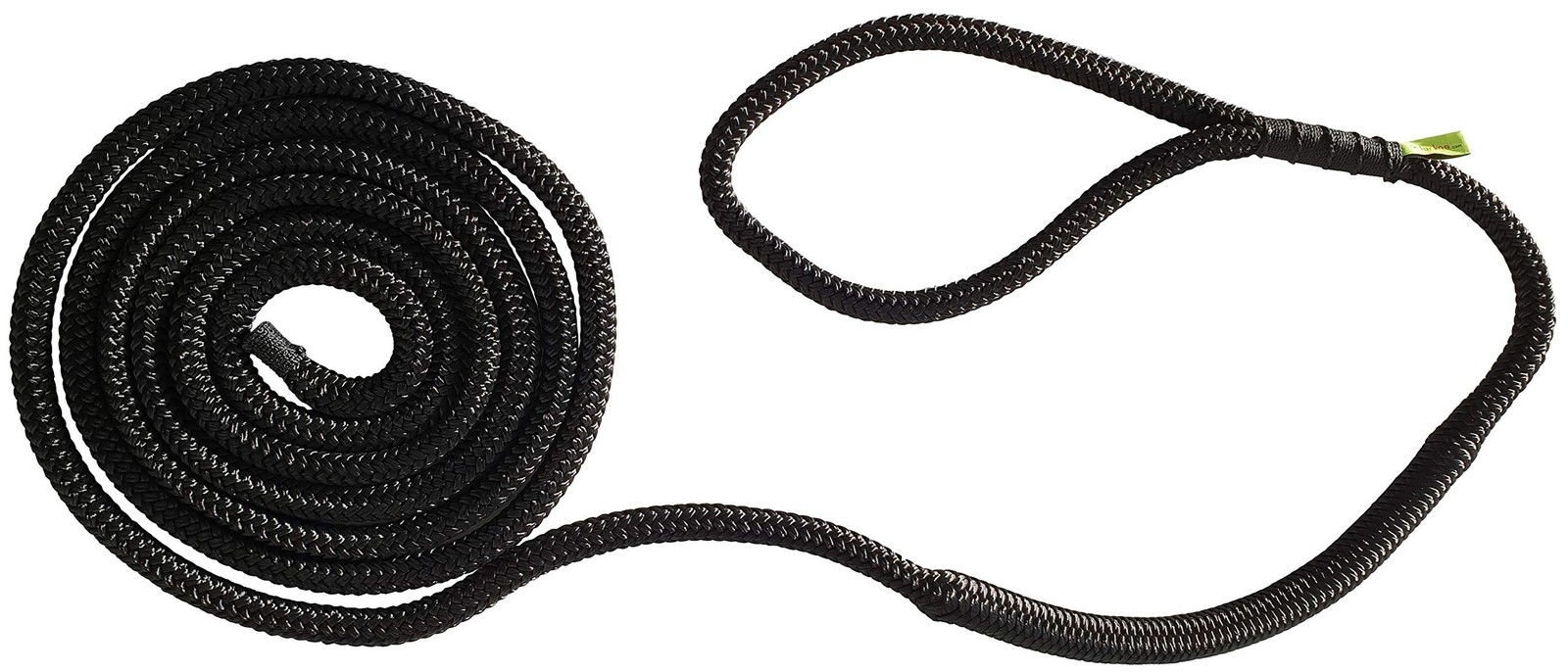 Shockline 1/2 Inch Dock Line with Integrated Shock Absorber, Double Braided, ...