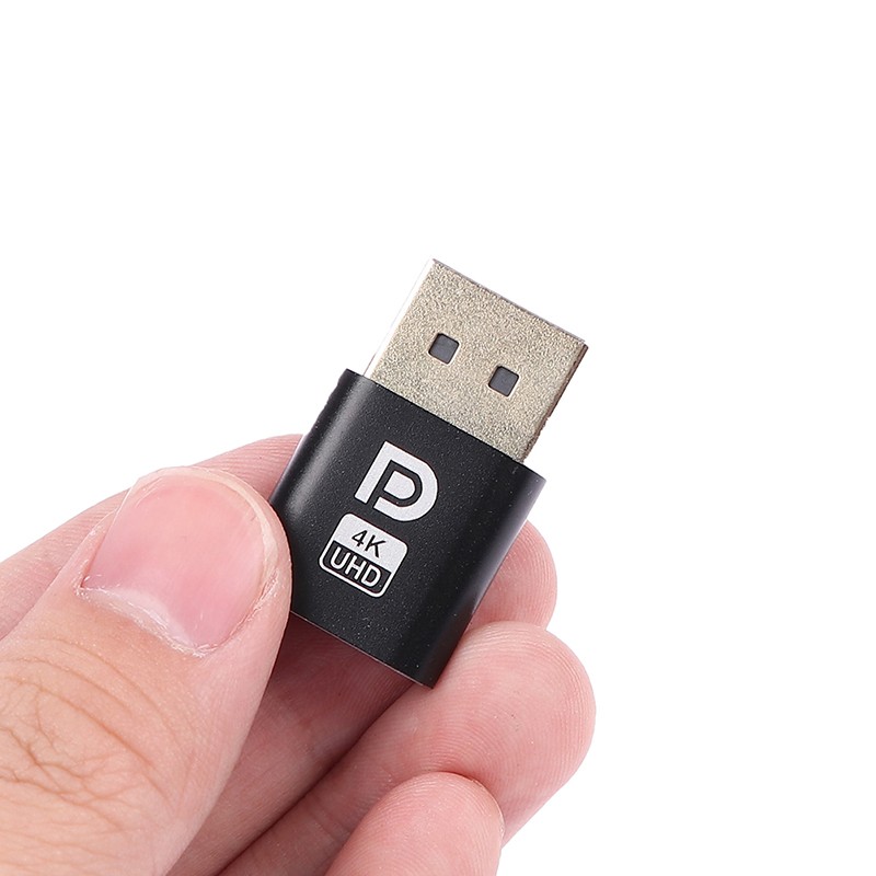4K Displayport Dummy Plug DP Virtual Display Adapter Desktop Accessor Q❤;us
