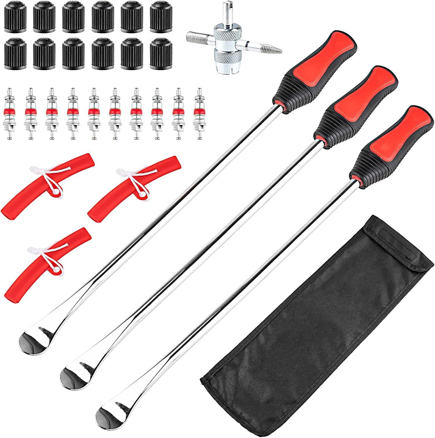 15 Tire Spoons Kit Tire Changing Tool for Motorcycles Dirt Bikes Lawn Mow