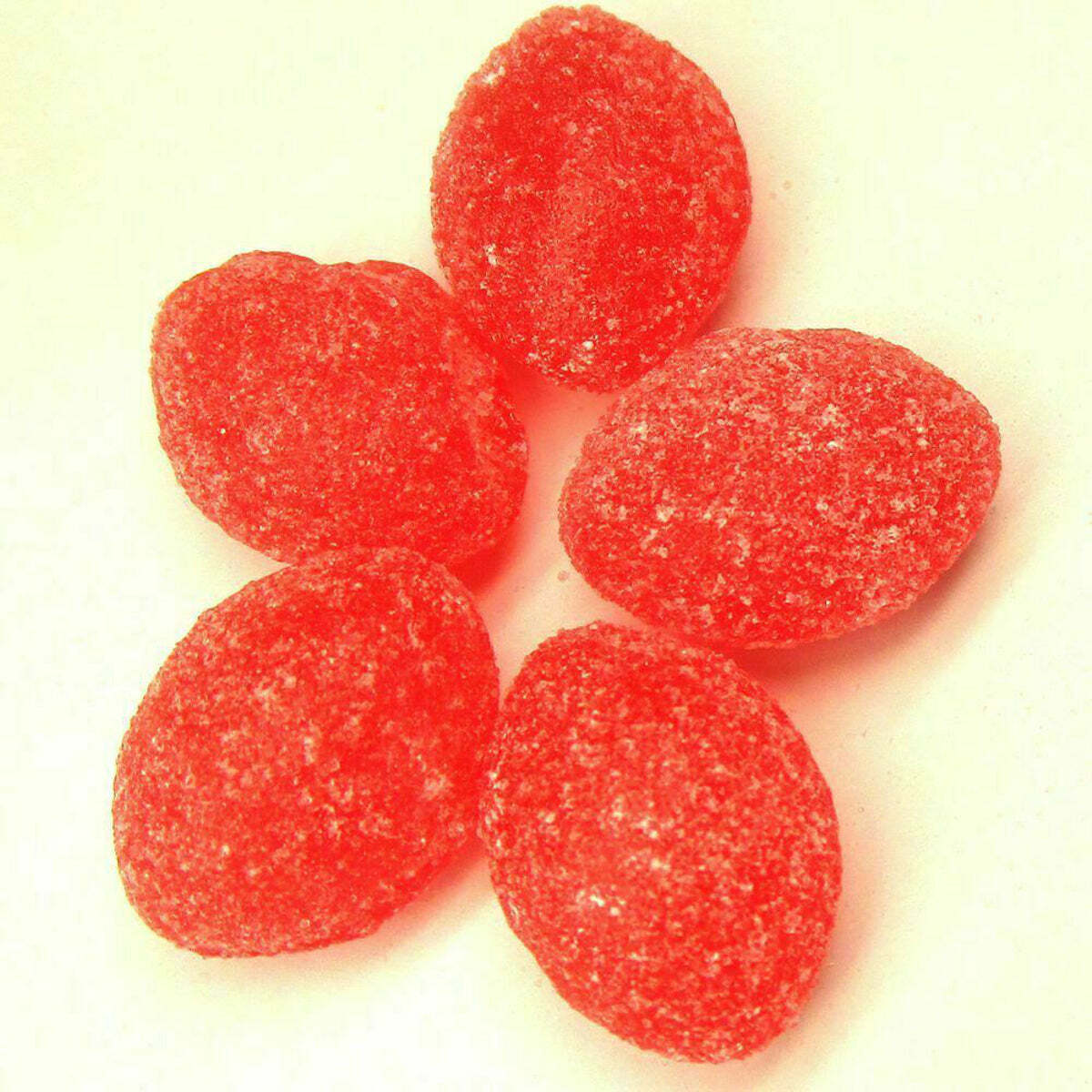 Claeys Sanded Cherry Drops Old Fashioned Nostalgic Candy , 4 lbs