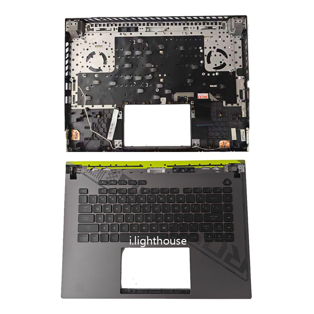 For ASUS ROG G614J G614JV G634 Palmrest  Cover US Keyboard Backlit