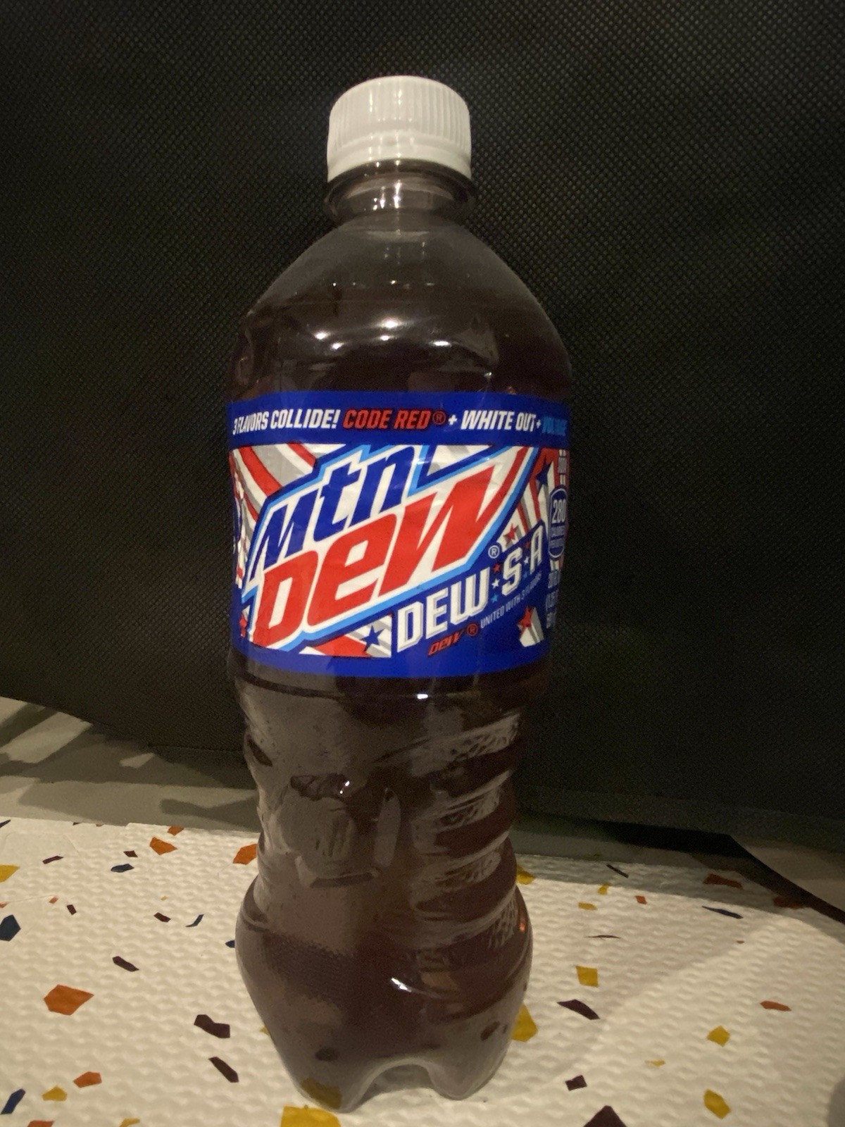 Mountain Dew Dew-S-A Rare 20 Oz Bottle Unopened