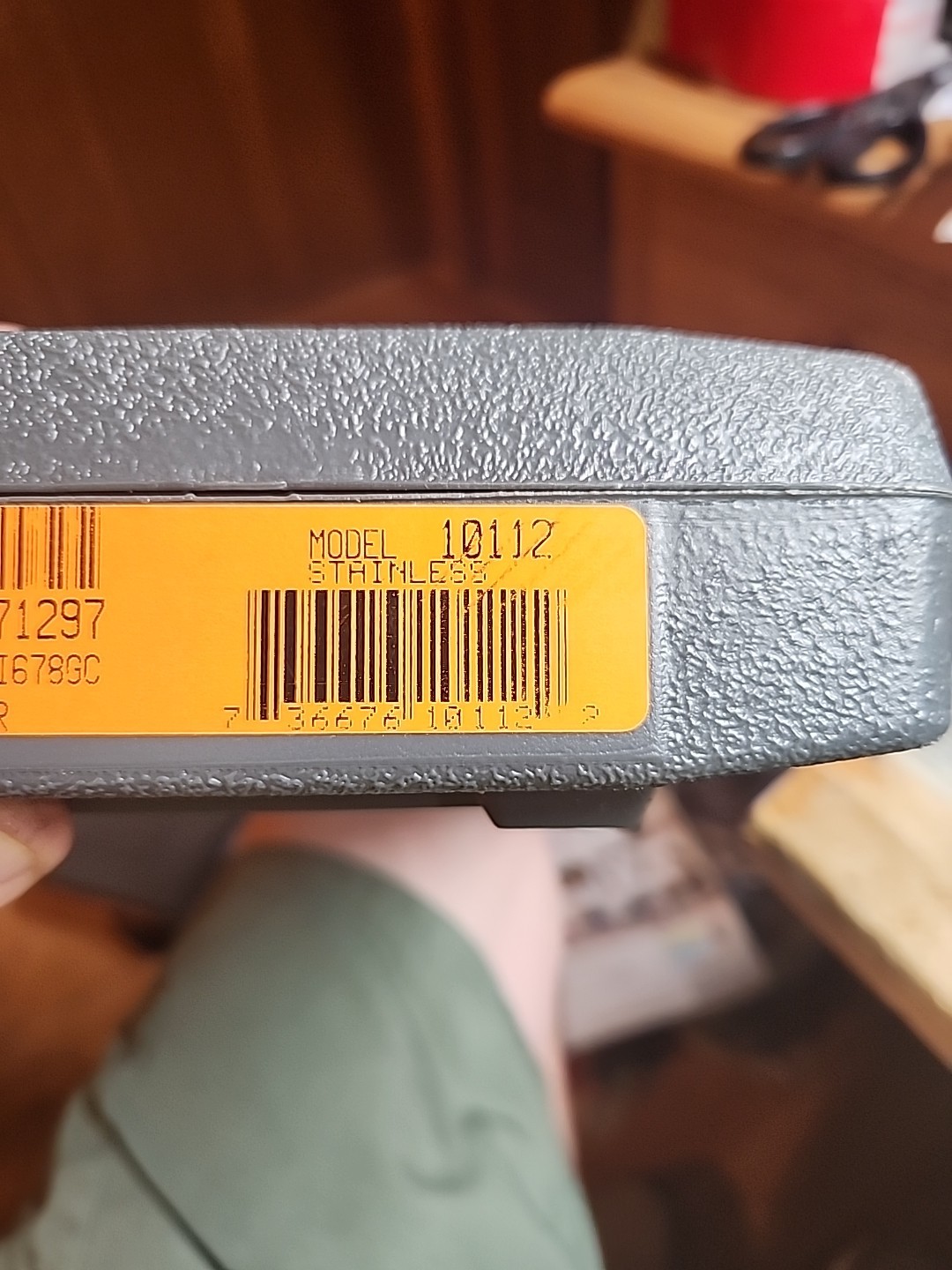 Ruger KMKIII678GC MARK III COMPETITION Stainless Factory Gray Hard Box 10112