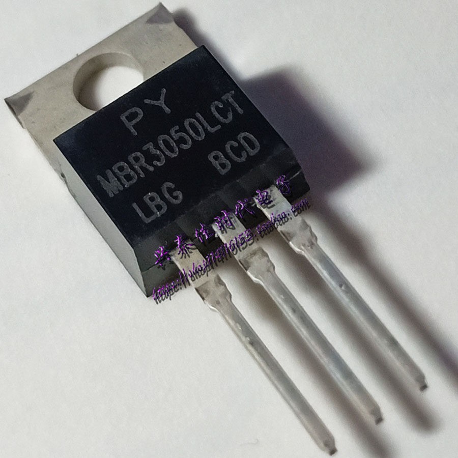 10PCS MBR3050LCT TO-220 Schottky Diode