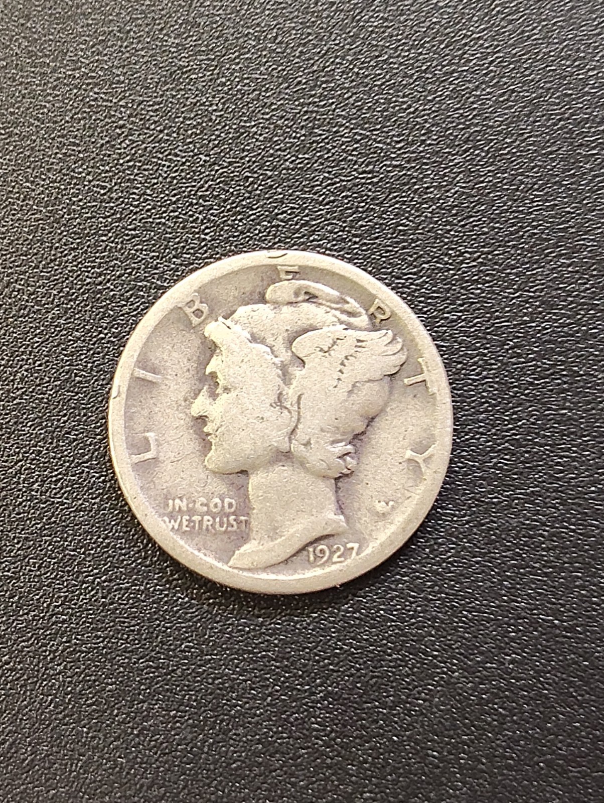 1927 mercury dime