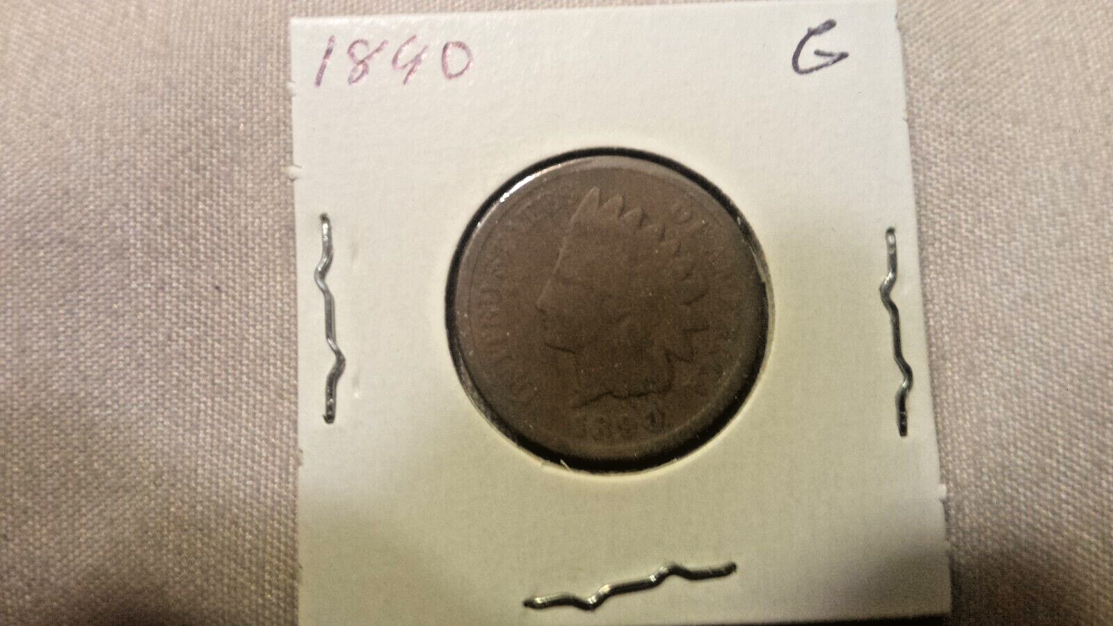 1890 P CENT--YOU DECIDE GRADE INDIAN HEAD