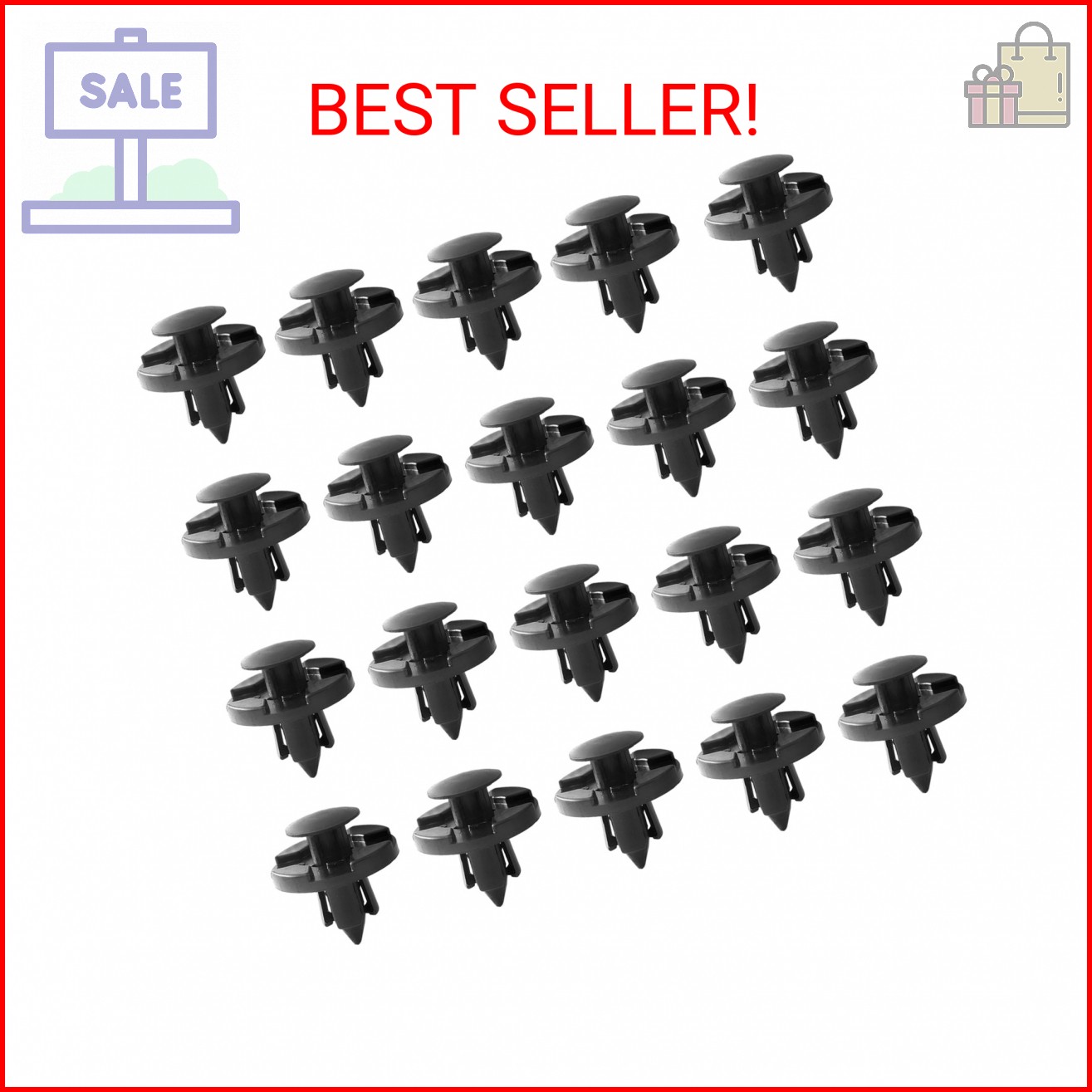 20Pcs Universal Fender Push Type Retainer Clips Compatible with Nissan Infiniti