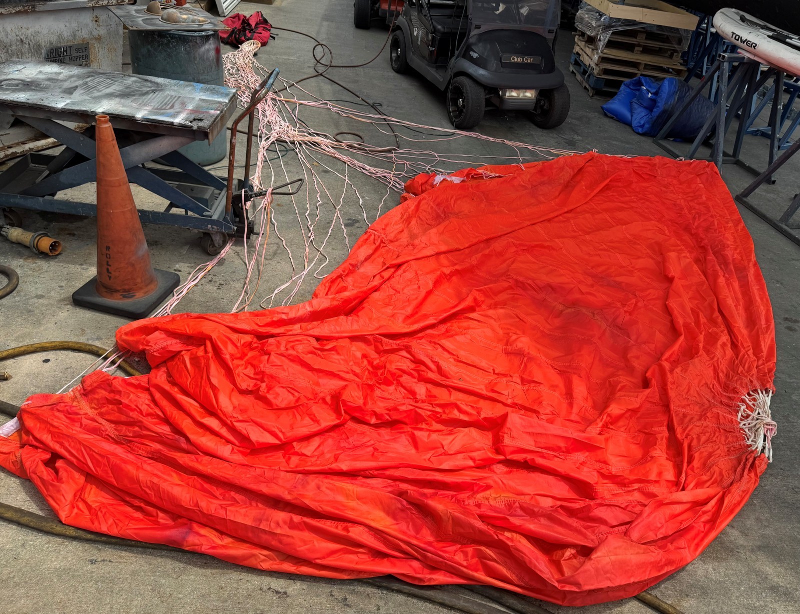 Fiorentino 24' Offshore Sea Anchor Parachute Storm Drift Anchor – AS-IS
