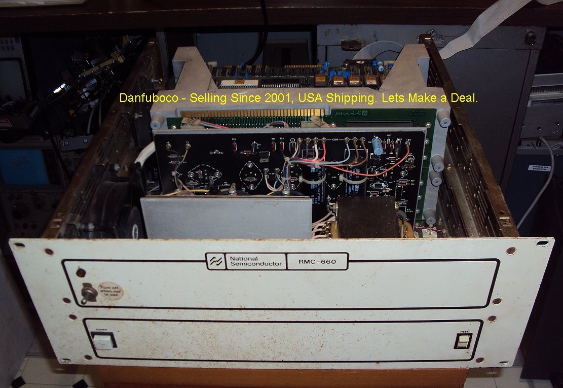 National Semiconductor RMC-660 " 8080 CPU Multibus Computer boots to Rom, 1979