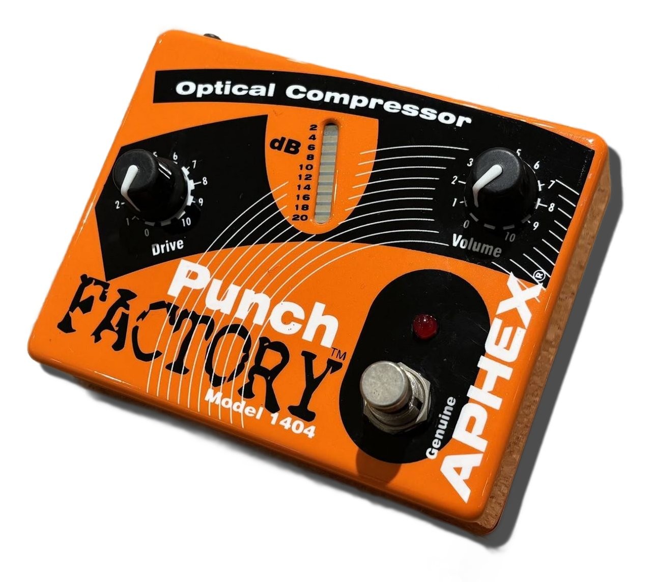APHEX Punch Factory Compressor Pedal 2604 Tested & Works