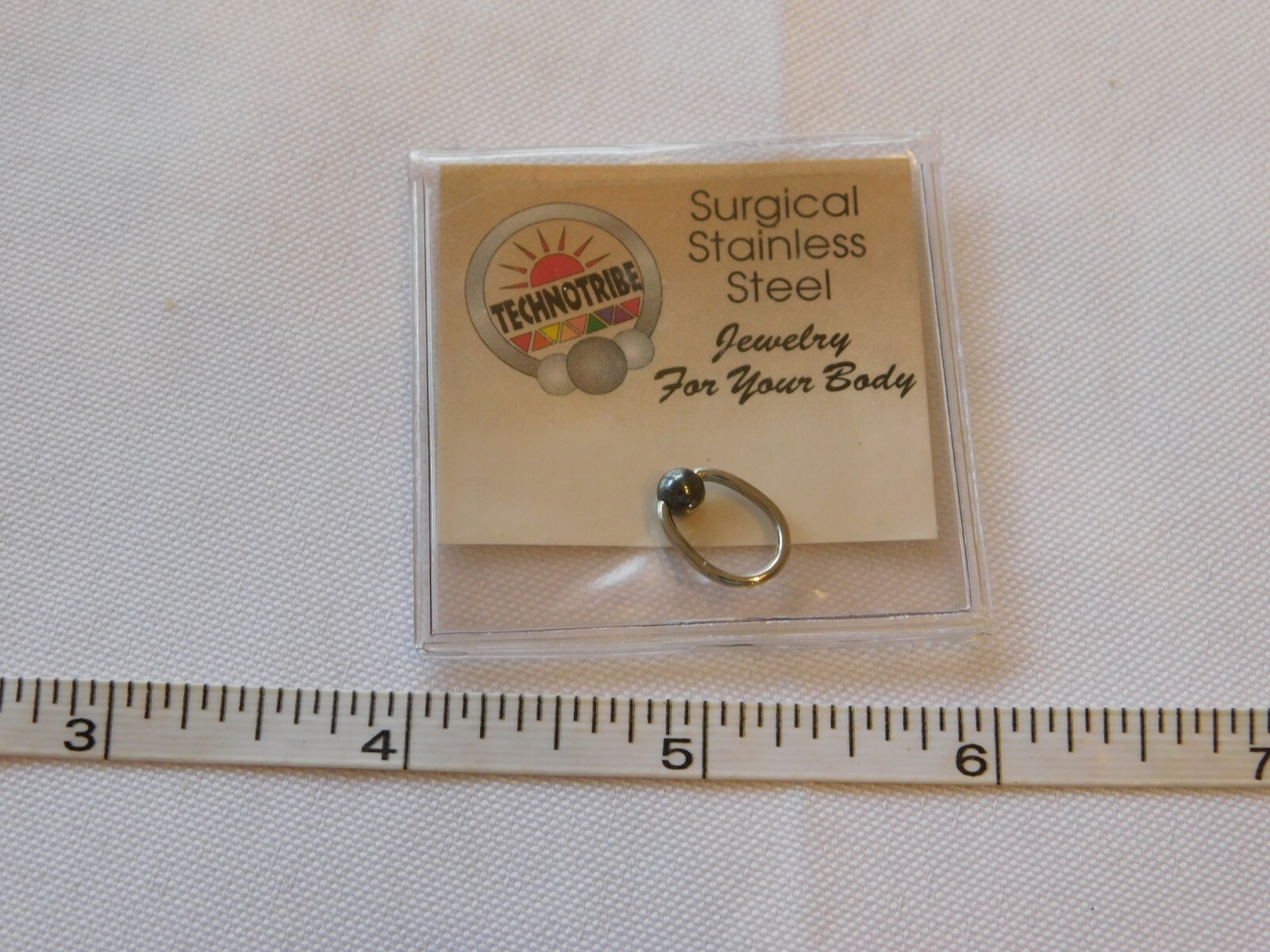Technotribe 16 Guage Small Tear Drop Surgical Stainless Steel Body Piercing