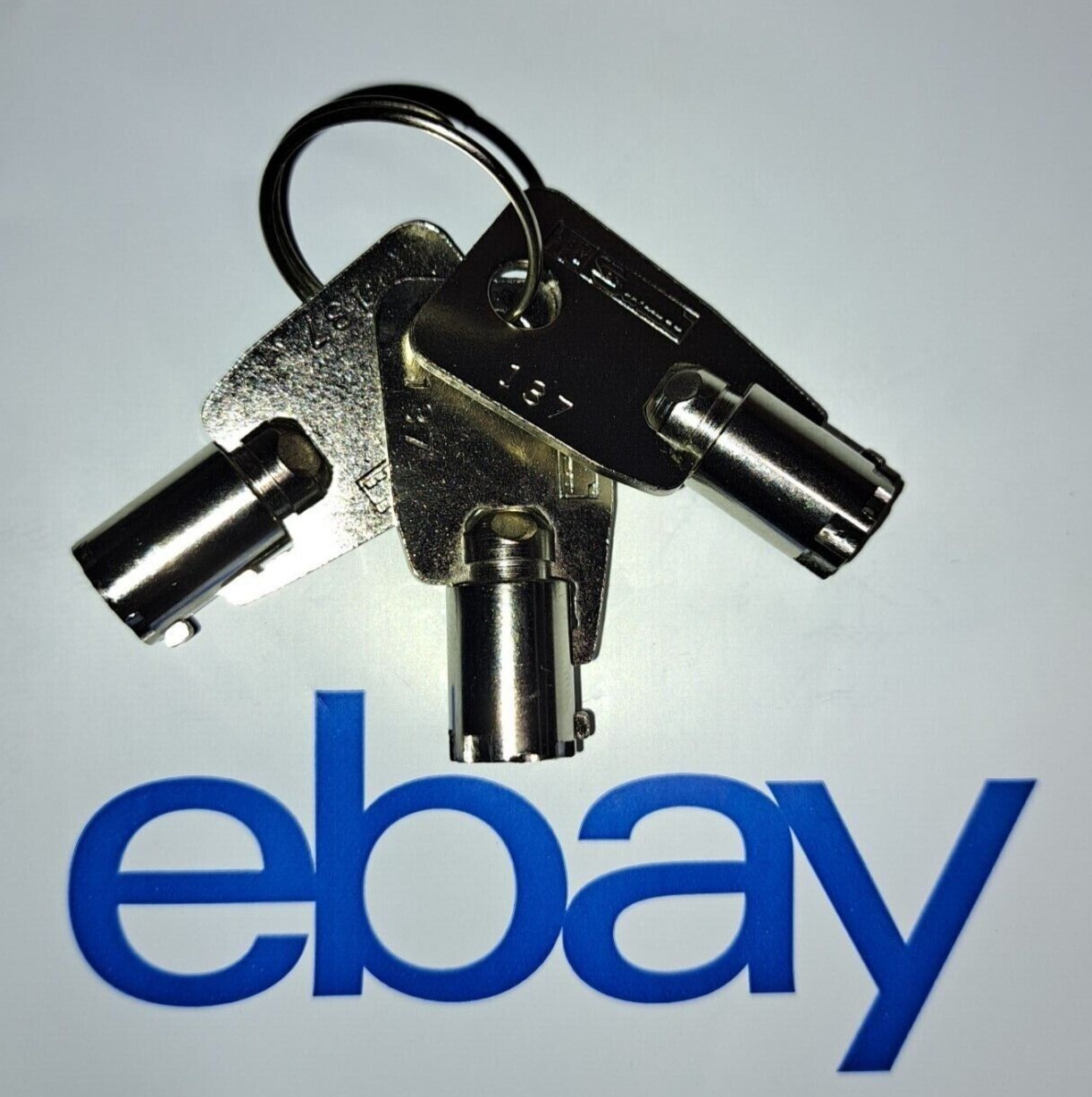 2012 3-New SENTRY SAFE keys tubular round key cut to code 2012