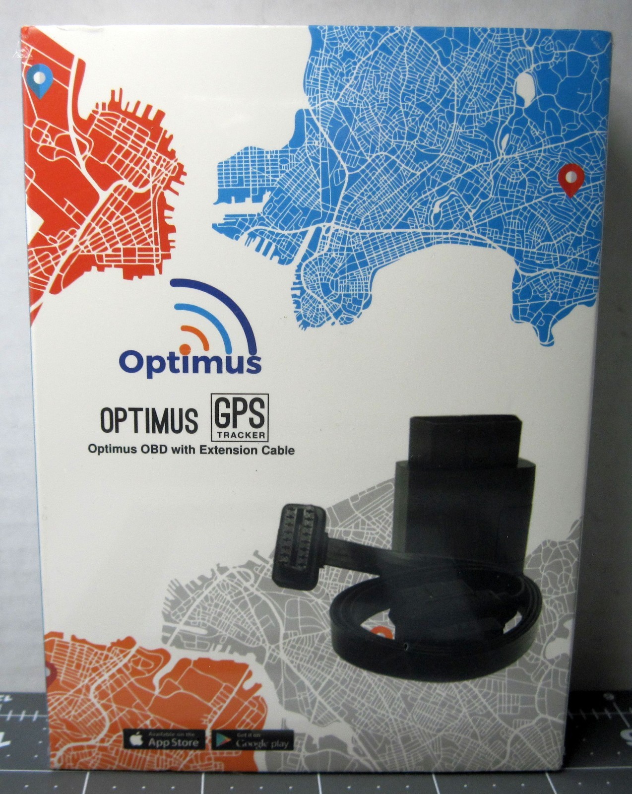 Optimus  Easy OBD with Extension Cable 4G GPS TRACKER New/Sealed Box