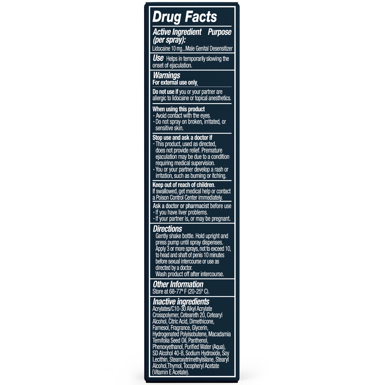 Promescent Men’s Delay Spray (2.6ml) & Delay Wipes Last Longer in Bed Bundle