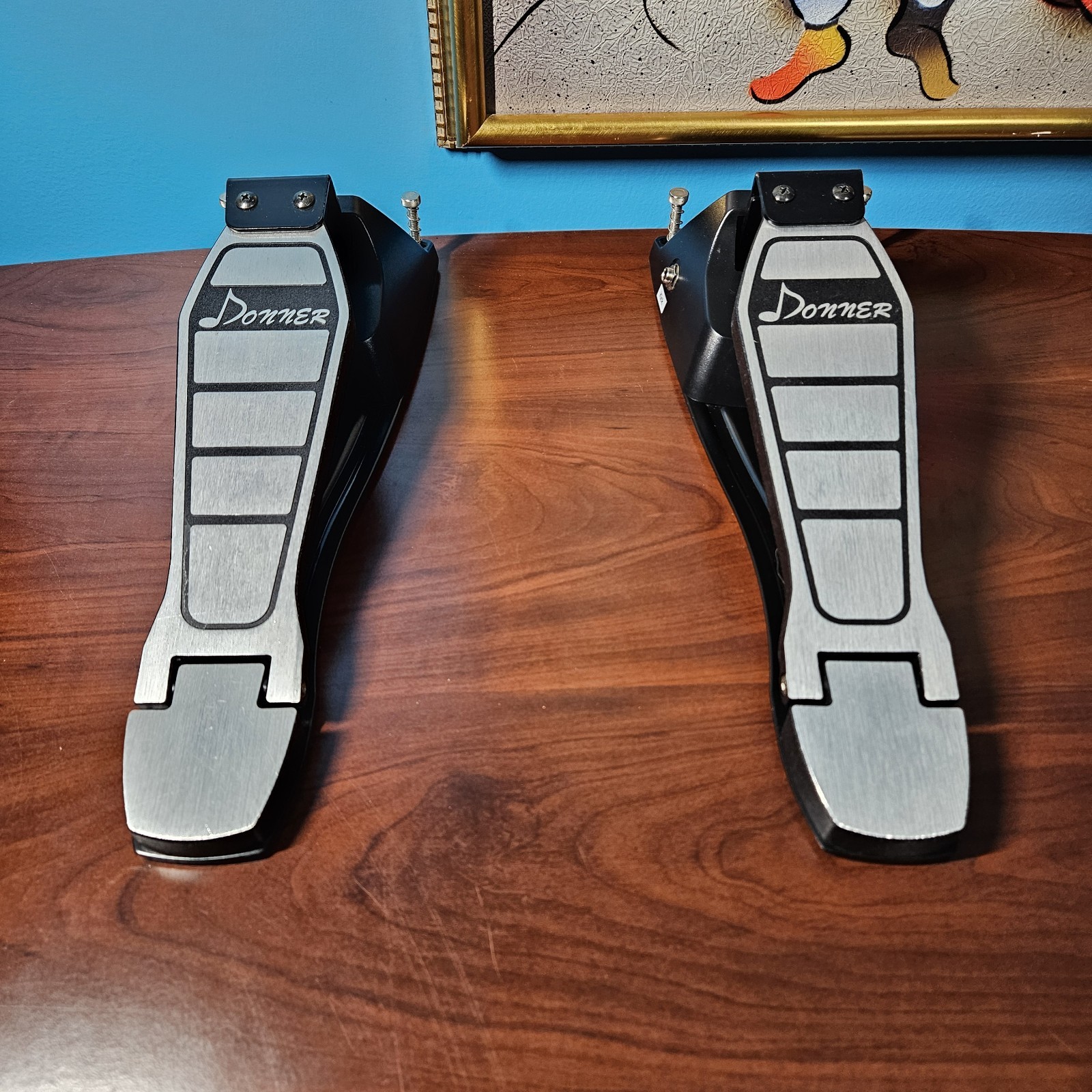 Donner Electronic Drum Kick Hi-Hat Pedals Metal for Electronic Ded 300