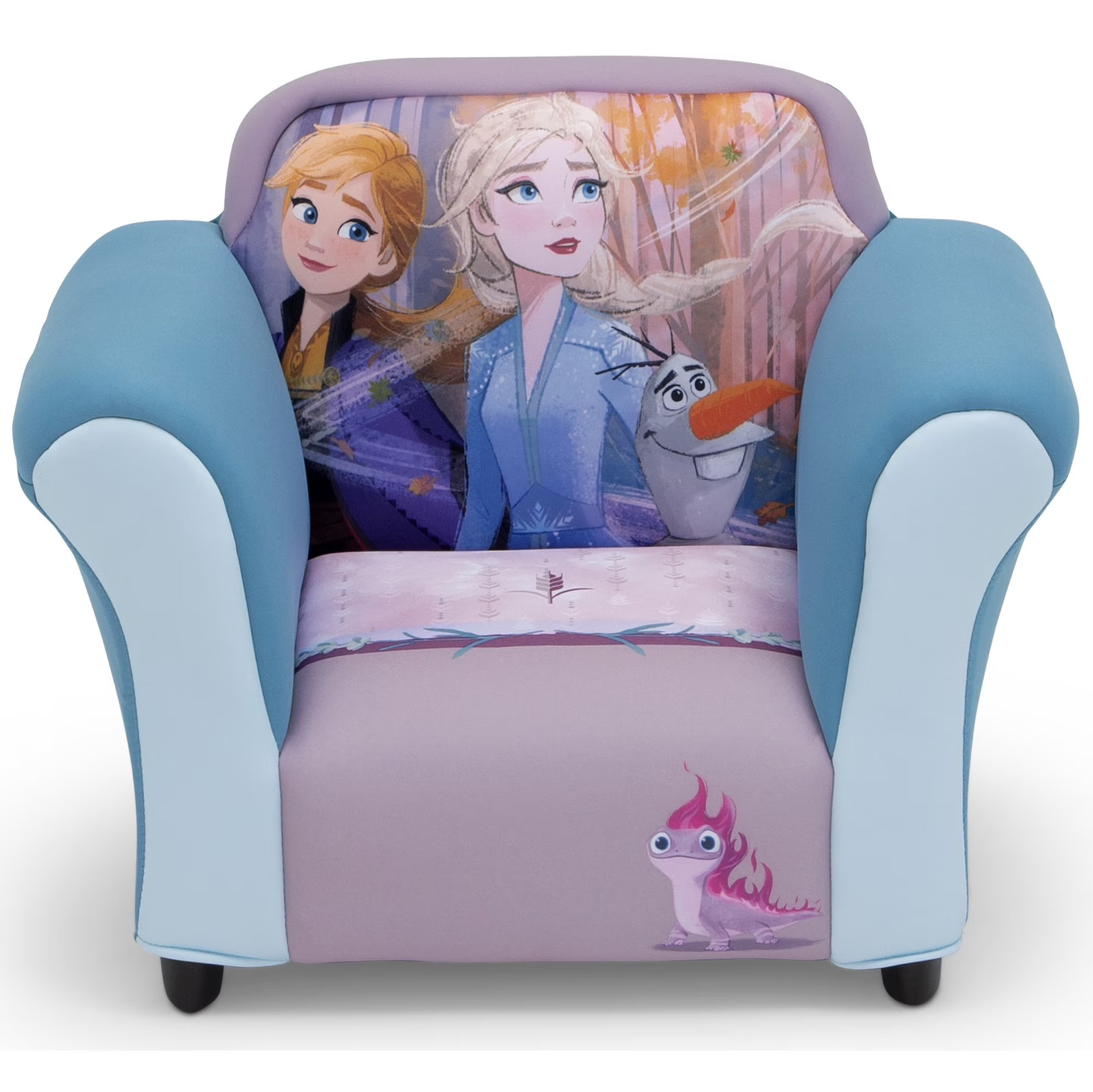 Frozen II Upholstered Chair With Plastic Frame For Toddlers Age 18+ Month