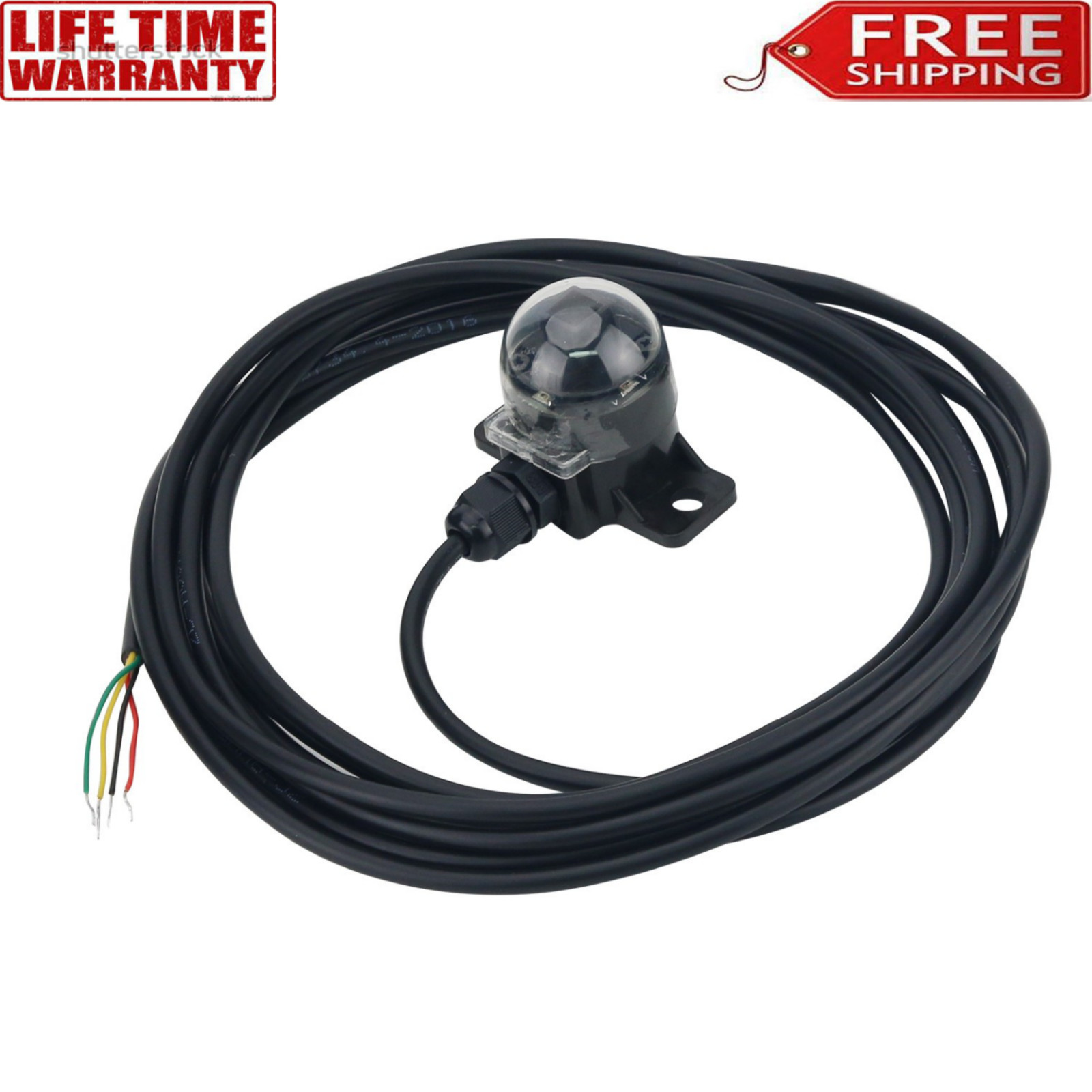 Dual-axis Detector for Solar Tracker Controller Sunshine Azimuth PLC System