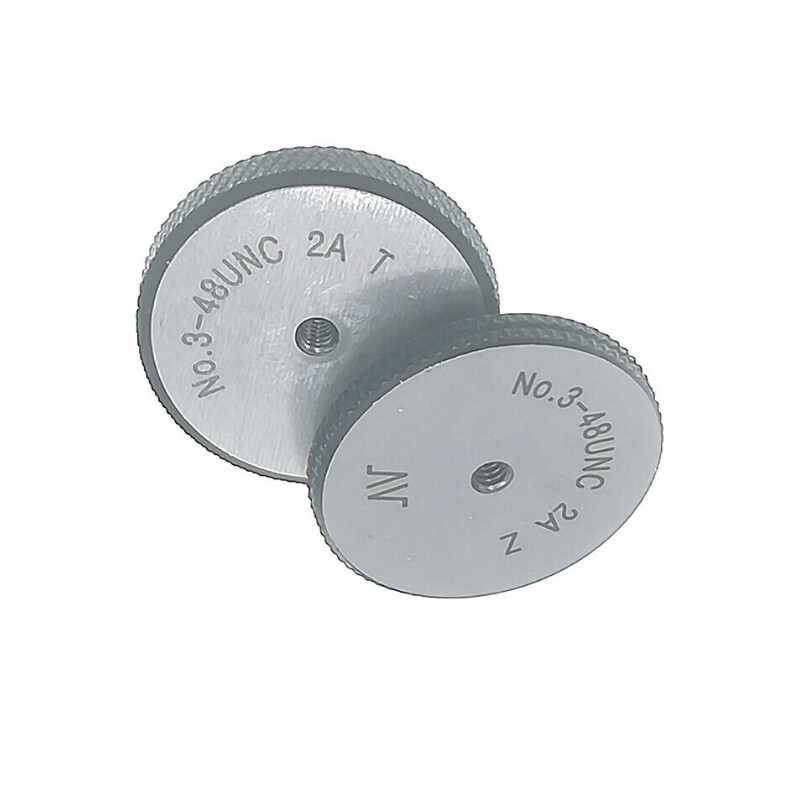 Thread Ring Gage NO 3-48 UNC 2A Thread Ring Gauge GO NOGO UN Thread Ring Gauge