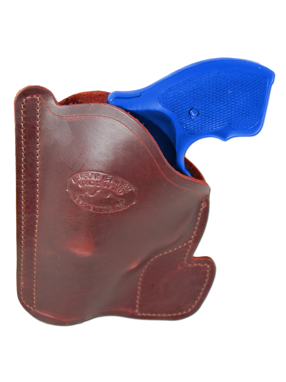 New Barsony Burgundy Leather Gun Pocket Holster S&W 2" Snub Nose 38 357 Revolver