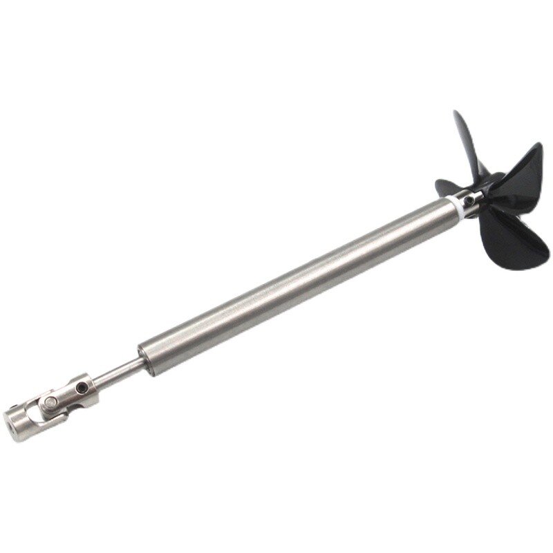 Model Boat Stainless steel 4mm Ship Shaft Drive Shaft 4 Blades Propeller D50mm