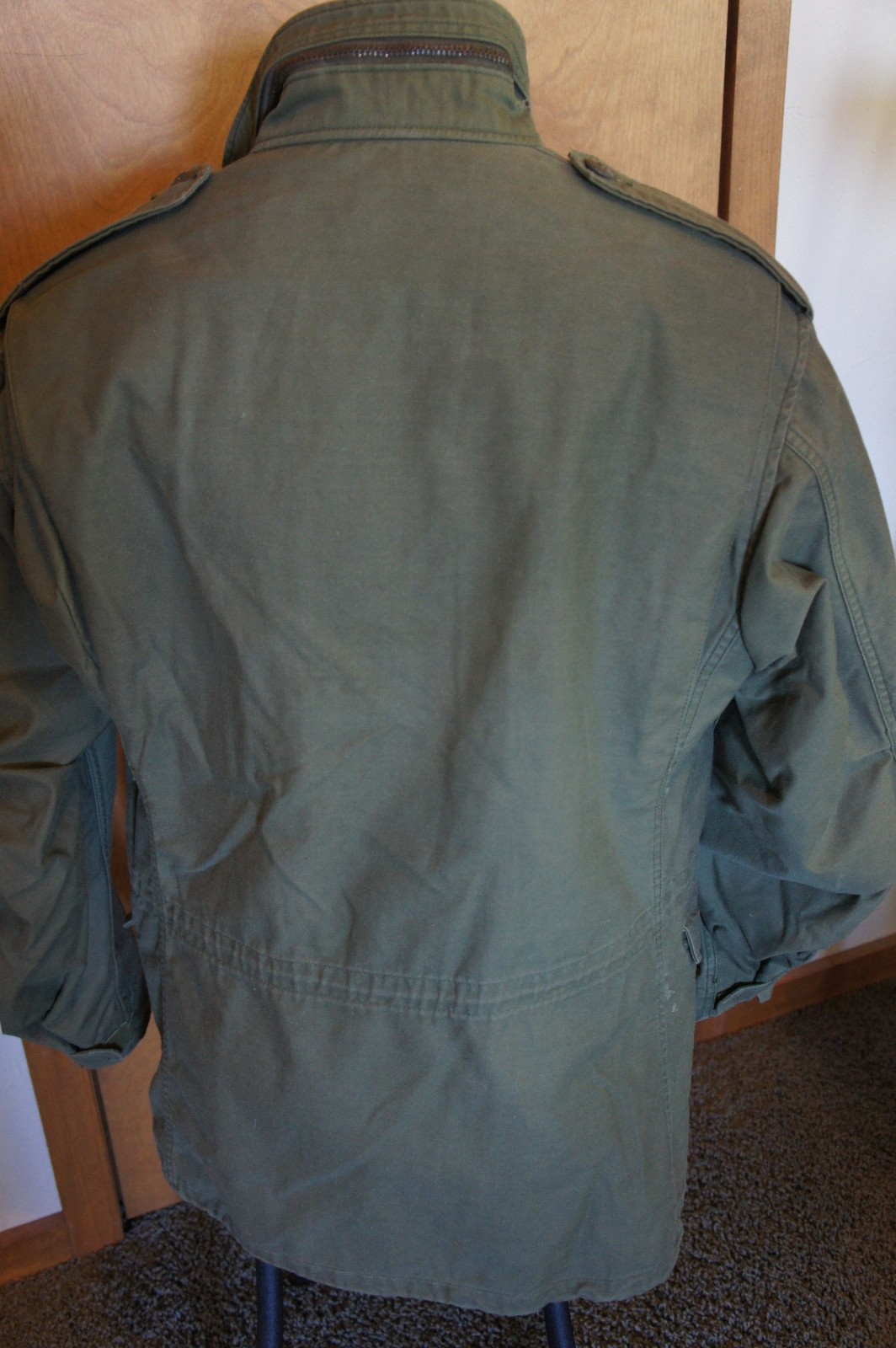 Authentic US Army Airborne RANGER Field Jacket Dated 1978 Size Medium Regular