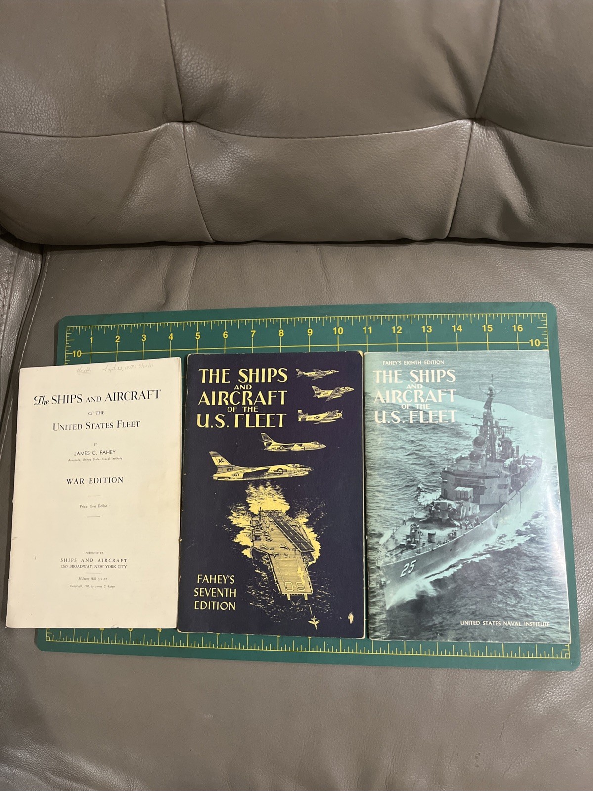 The Ships And Aircraft Of The US Fleet Booklet War 7th 8th Editions Lot Of 3