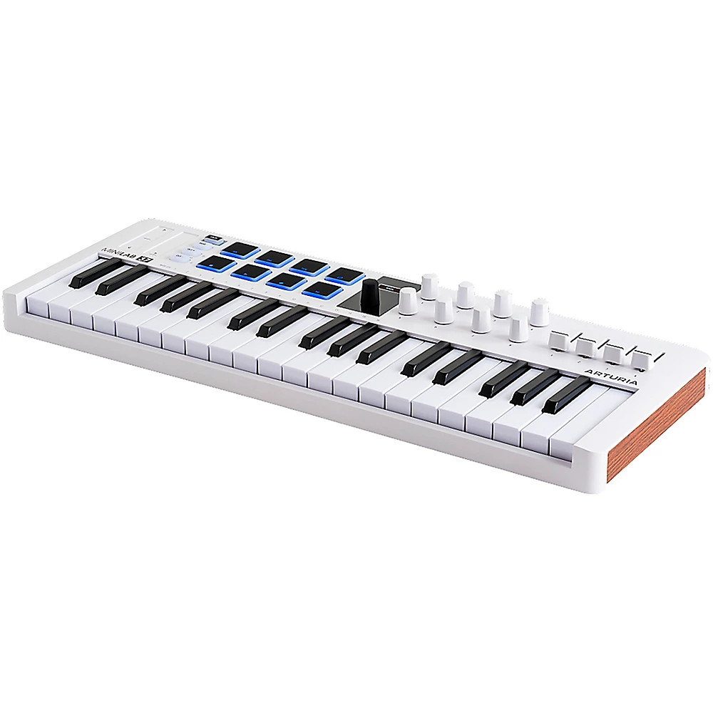 Arturia MiniLab 37 MIDI Controller - White