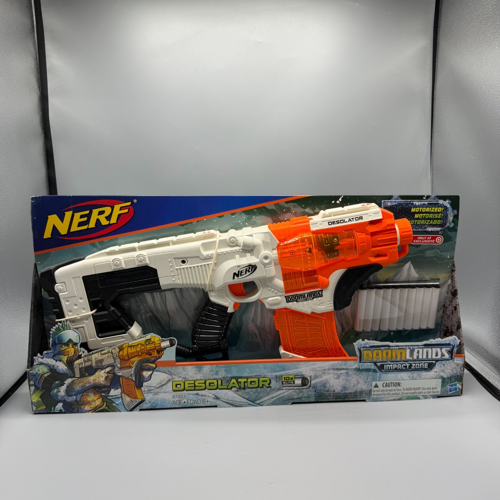 Nerf Doomlands Impact Zone Desolator Blaster New