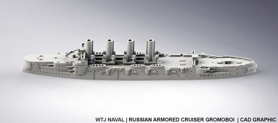Gromoboi - Russian Navy - Pre Dreadnought Era - Wargaming - Axis and Allies - Na