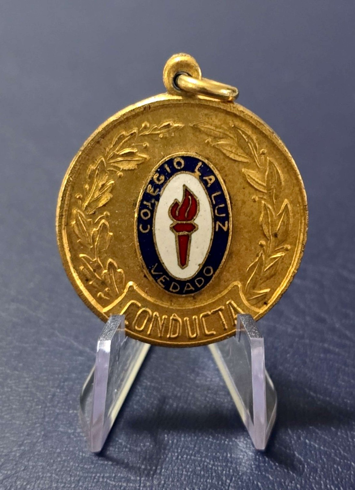 Medalla Colegio La Luz-vedado-conducta