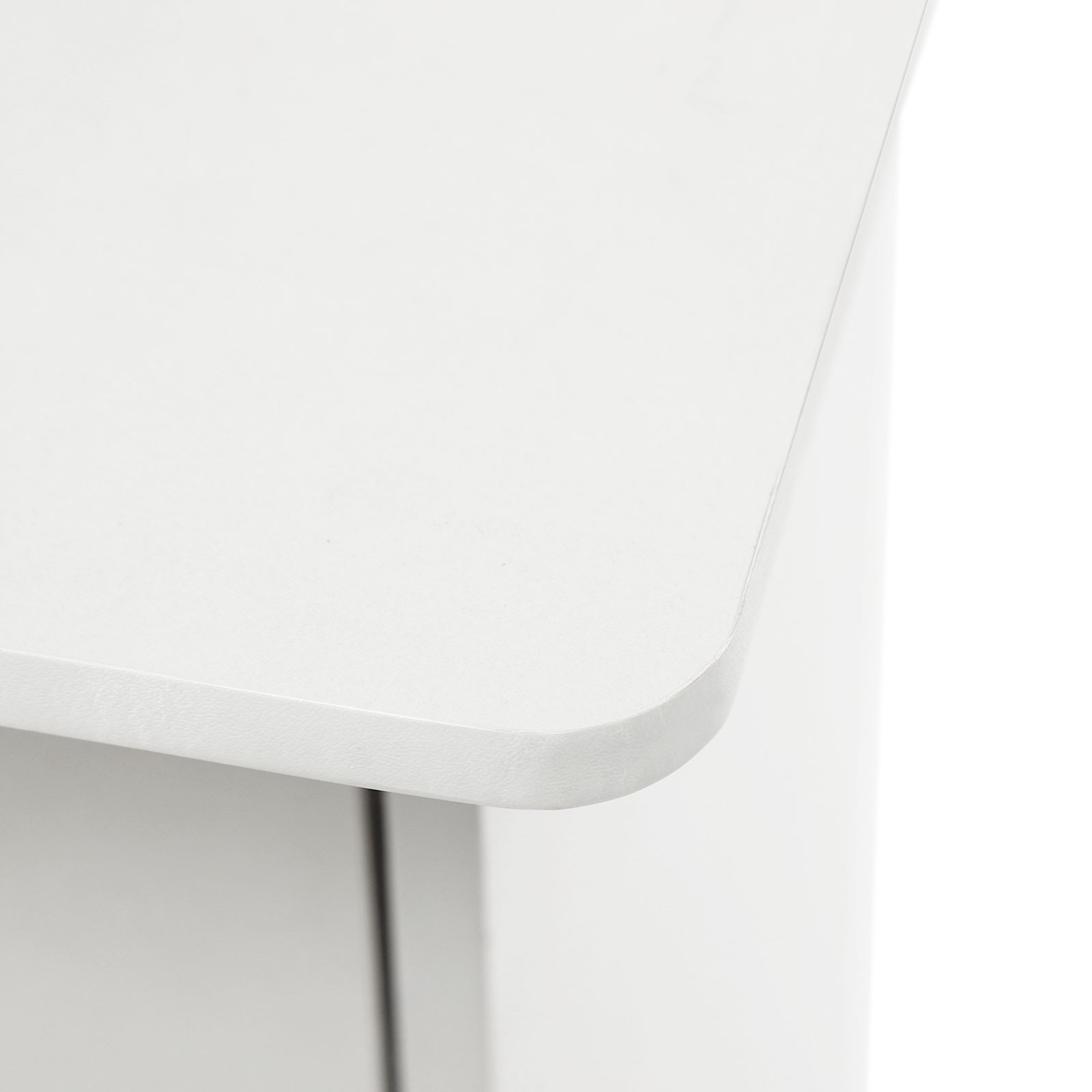 2 Drawers Home Office Desk, Modern Computer Desk, Rectangular Wood Office Desk