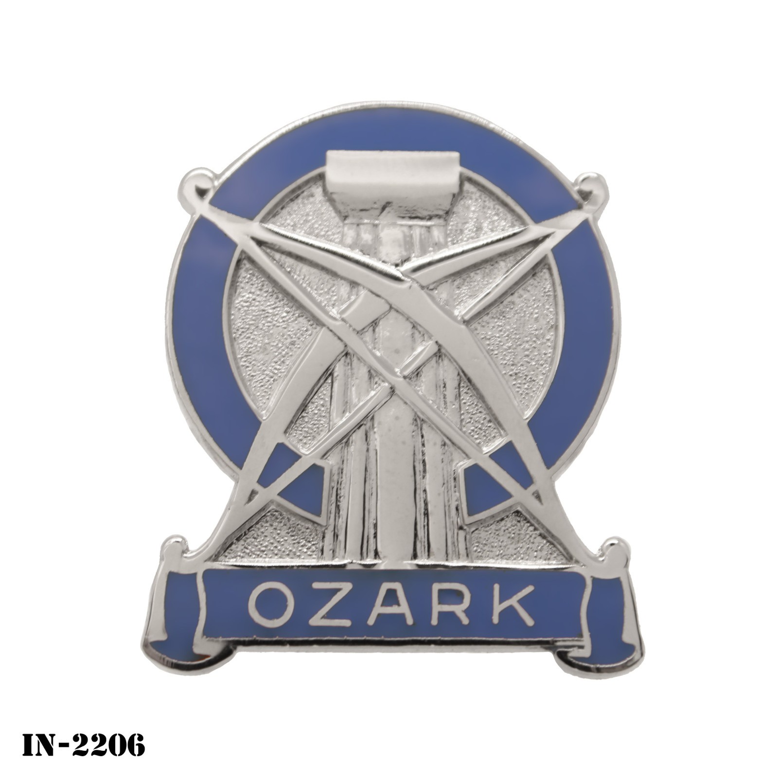 102nd Army Reserve Command ~ Ozark ~ US Army DUI Crest Pin ~ NS Meyer ~ NEW