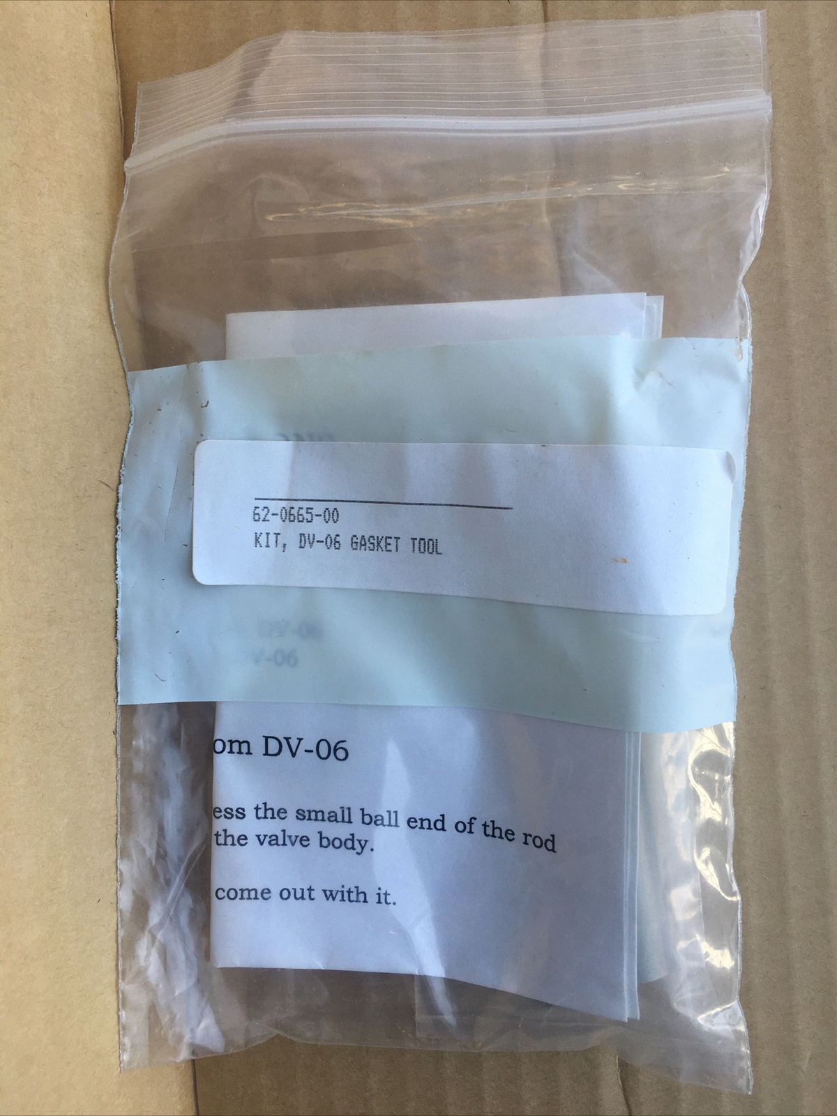 DV-06 Gasket Tool 62-0665-00