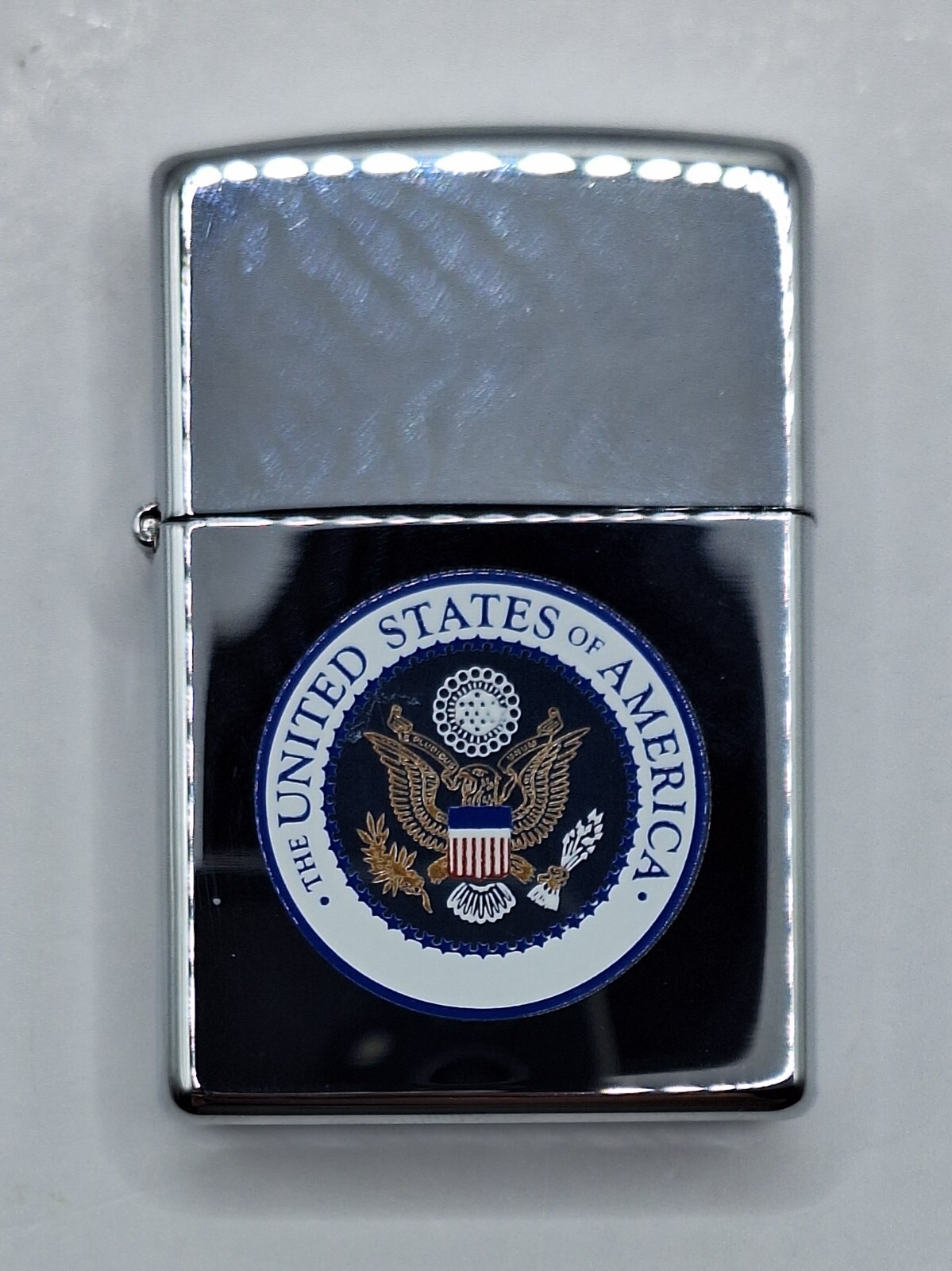 Zippp 1999 The United States Of America Seal Crome Lighter NEW/SEALED
