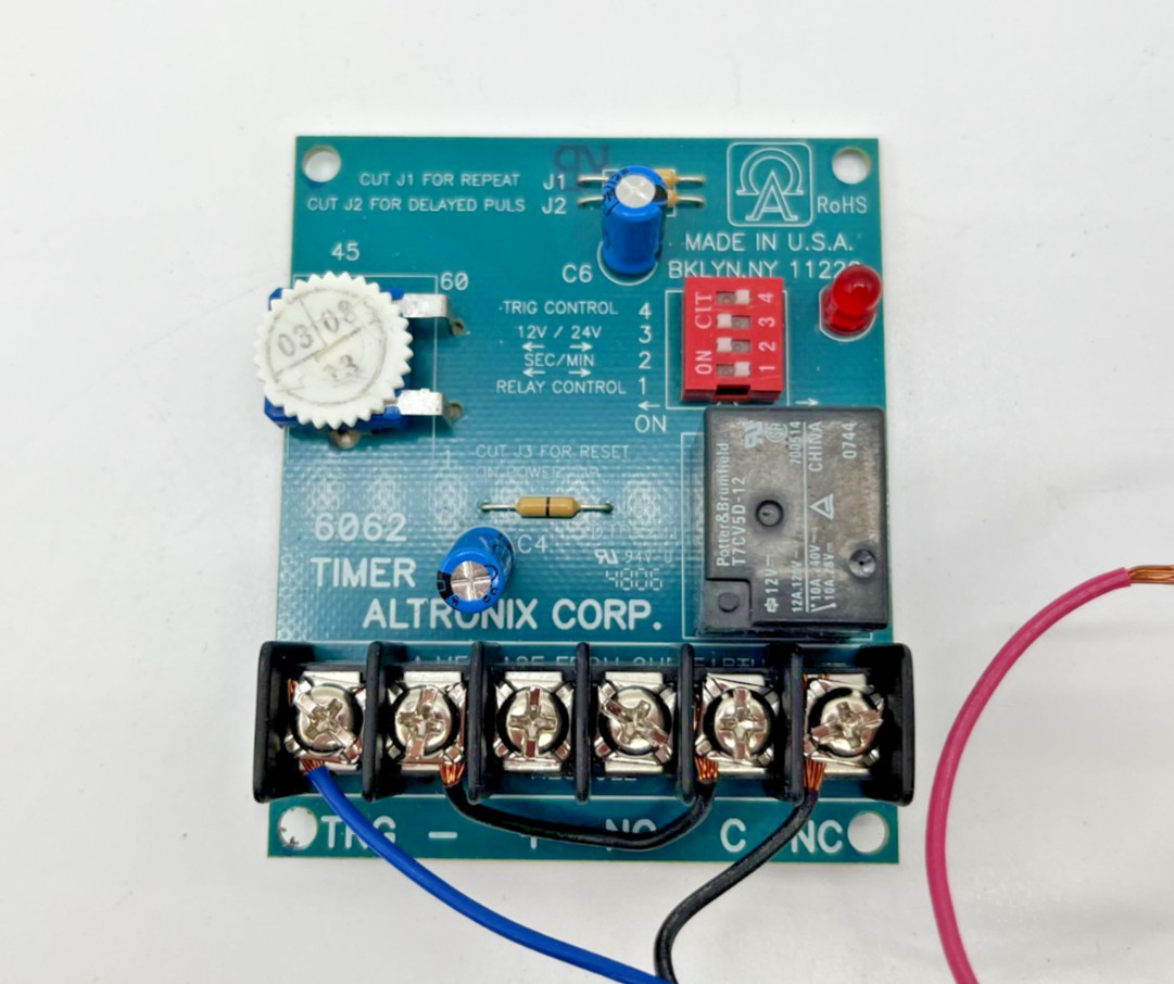Altronix 6062 1 Sec to 60 Min 12/24VDC Multi-Purpose Timer