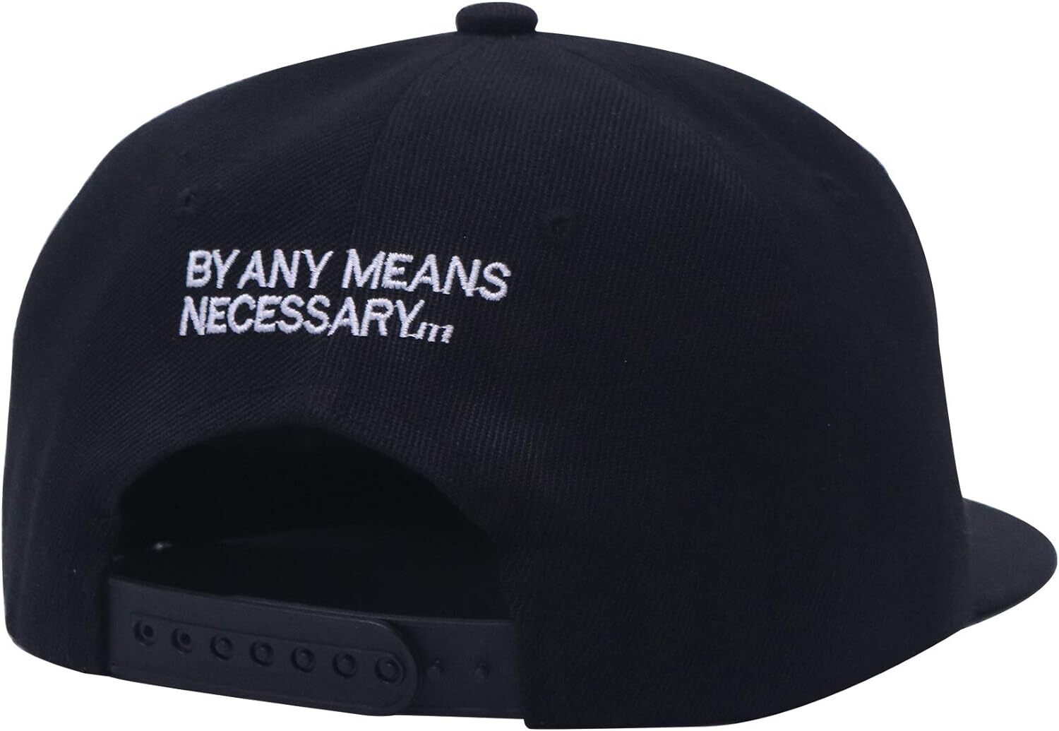 X Hat 3D Embroidered X Logo Snapback Black