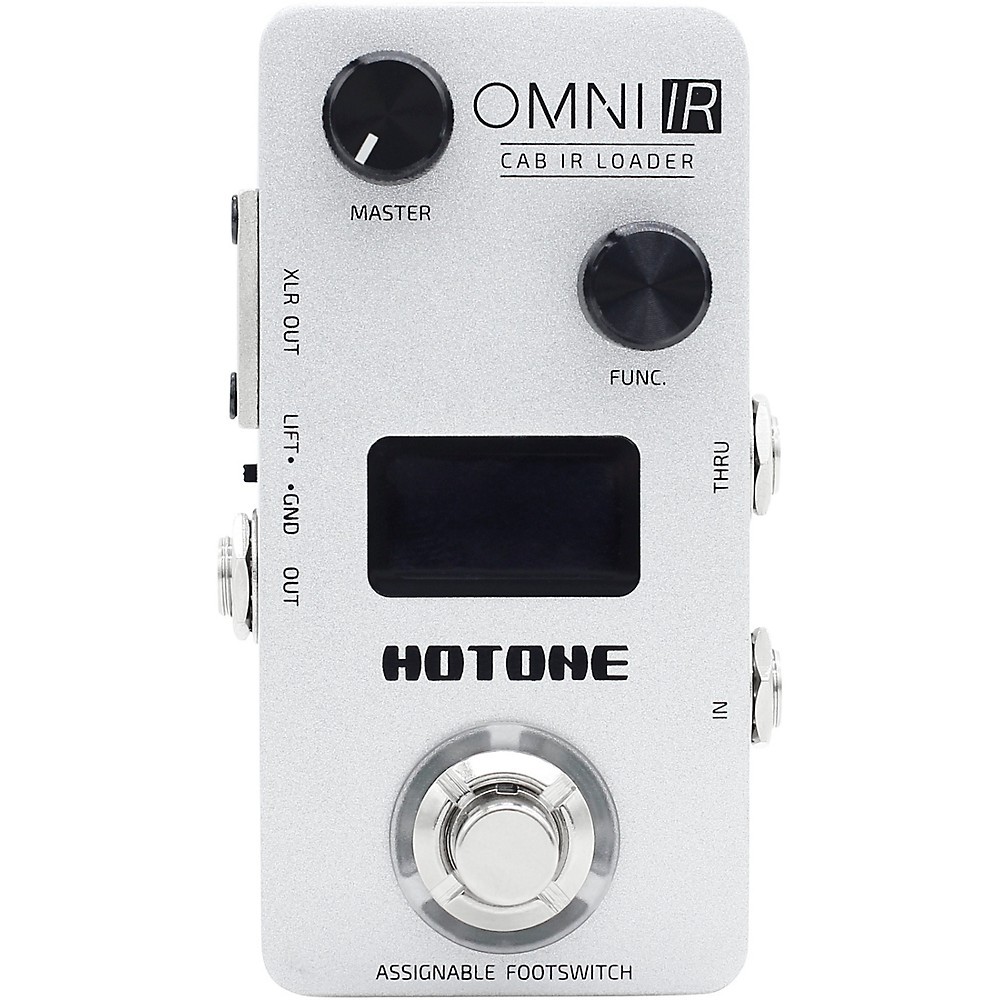 Hotone Effects Omni IR Cabinet Simulator Pedal  White