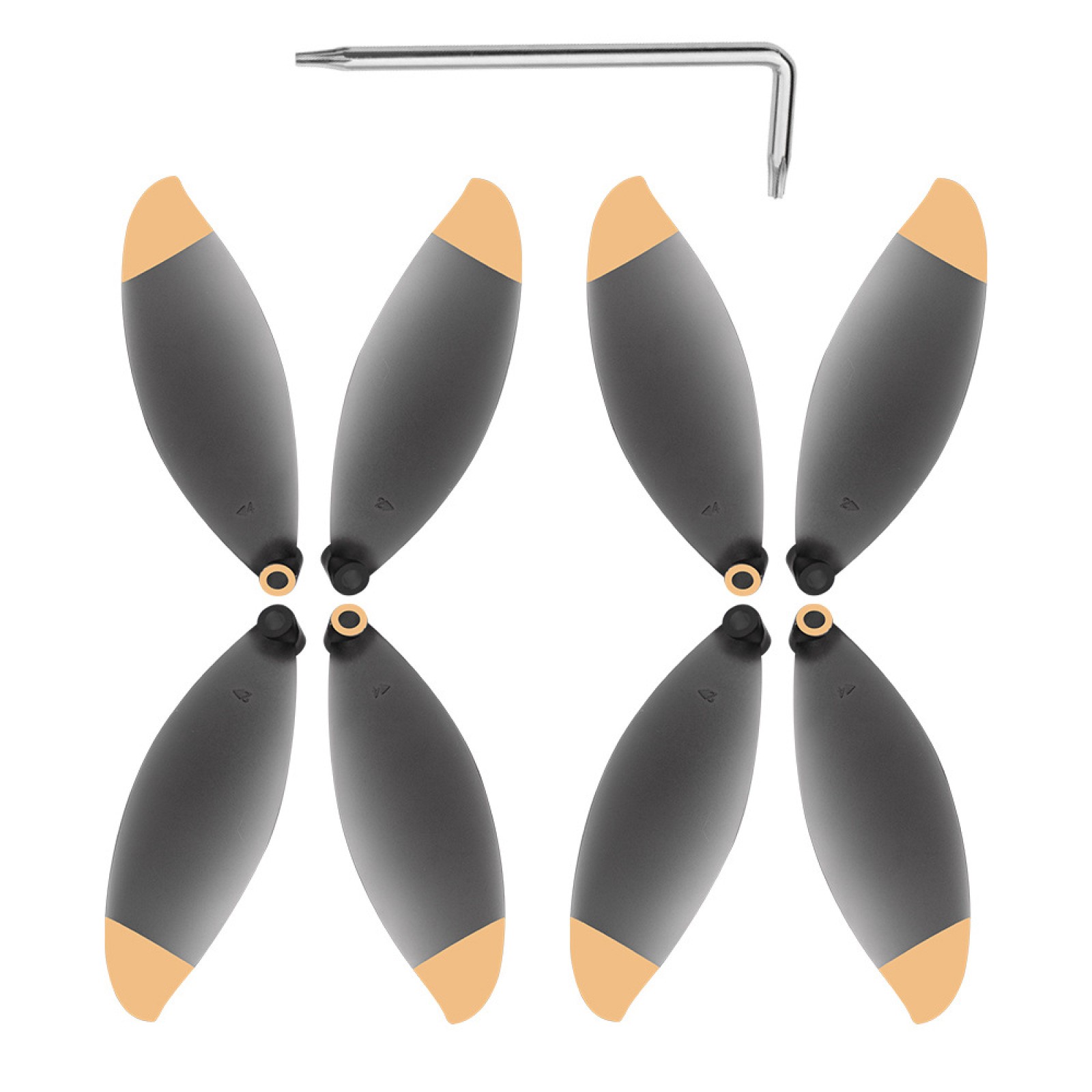 8* Lightweight Propellers CCW CW Props With Wrench For Parrot Anafi Drone j