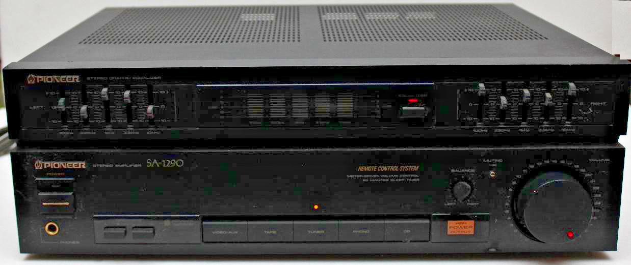 Vintage Audio: Pioneer SA-1290 with Digital 80s Display and Equalizer